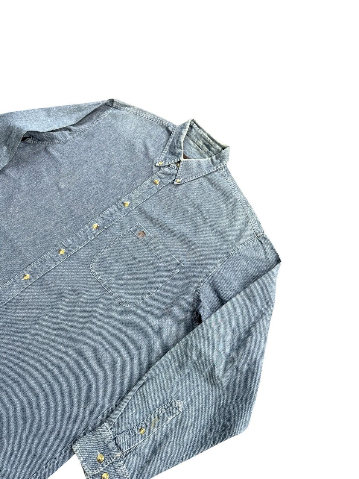 Timberland Vintage Timberland Denim Shirt Size US XL / EU 56 / 4 - 2 Thumbnail