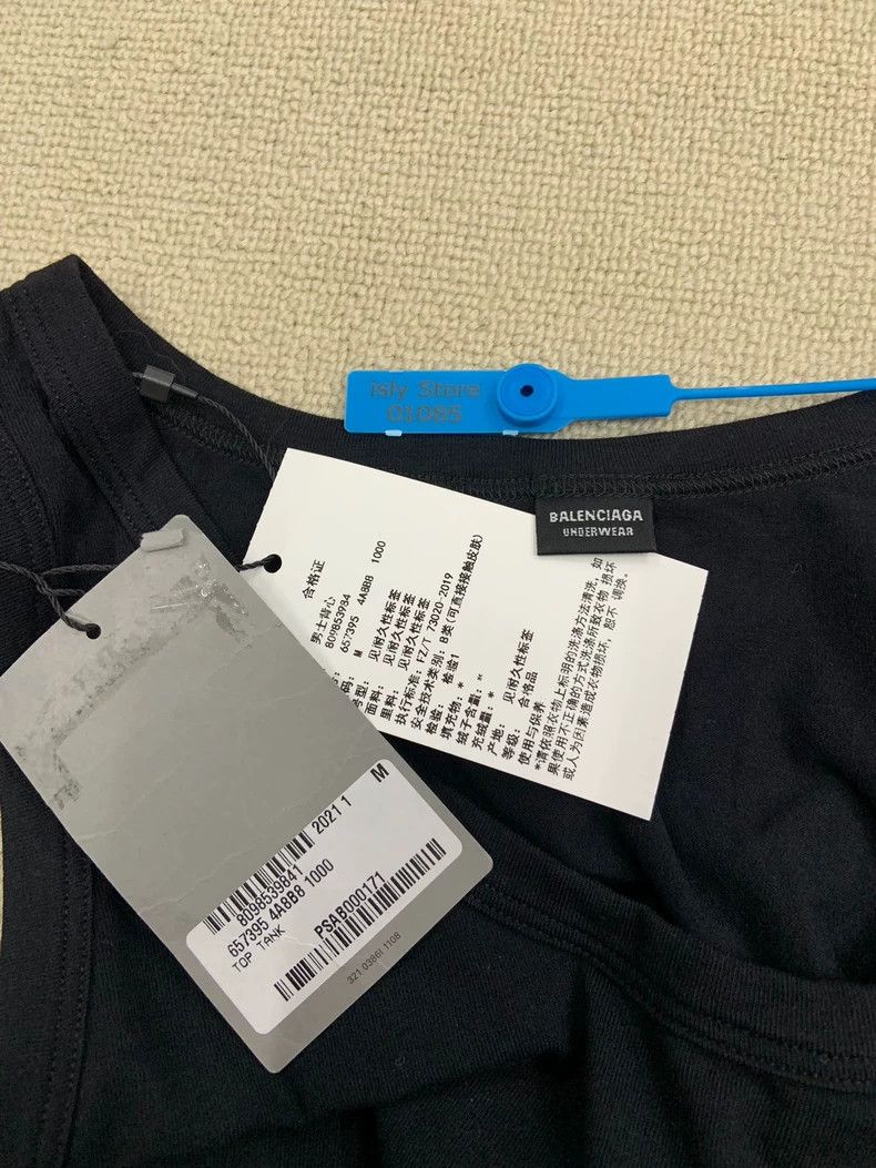 Balenciaga Balenciaga Solid color sleeveless round neck vest Size US XS / EU 42 / 0 - 5 Thumbnail