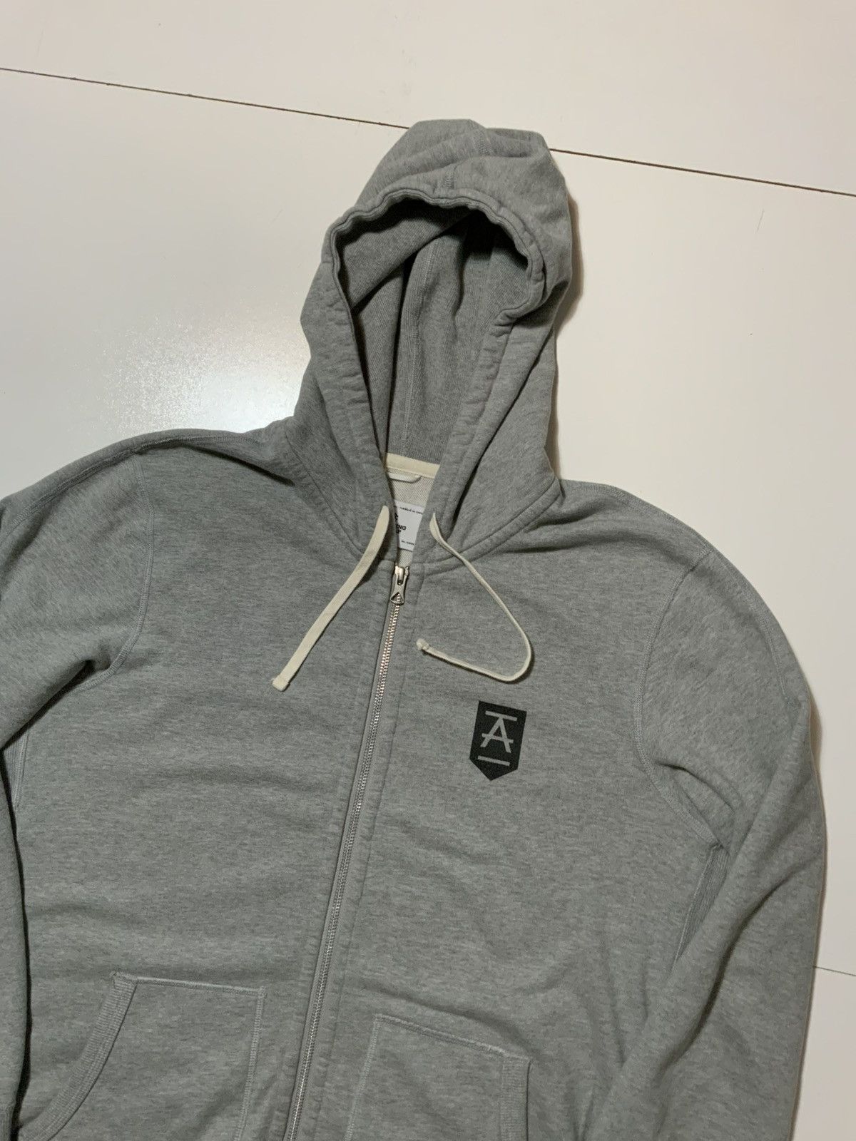 Reigning Champ Reigning Champ Canada Heather Midweight Terry Zip Hoodie Size US L / EU 52-54 / 3 - 3 Thumbnail