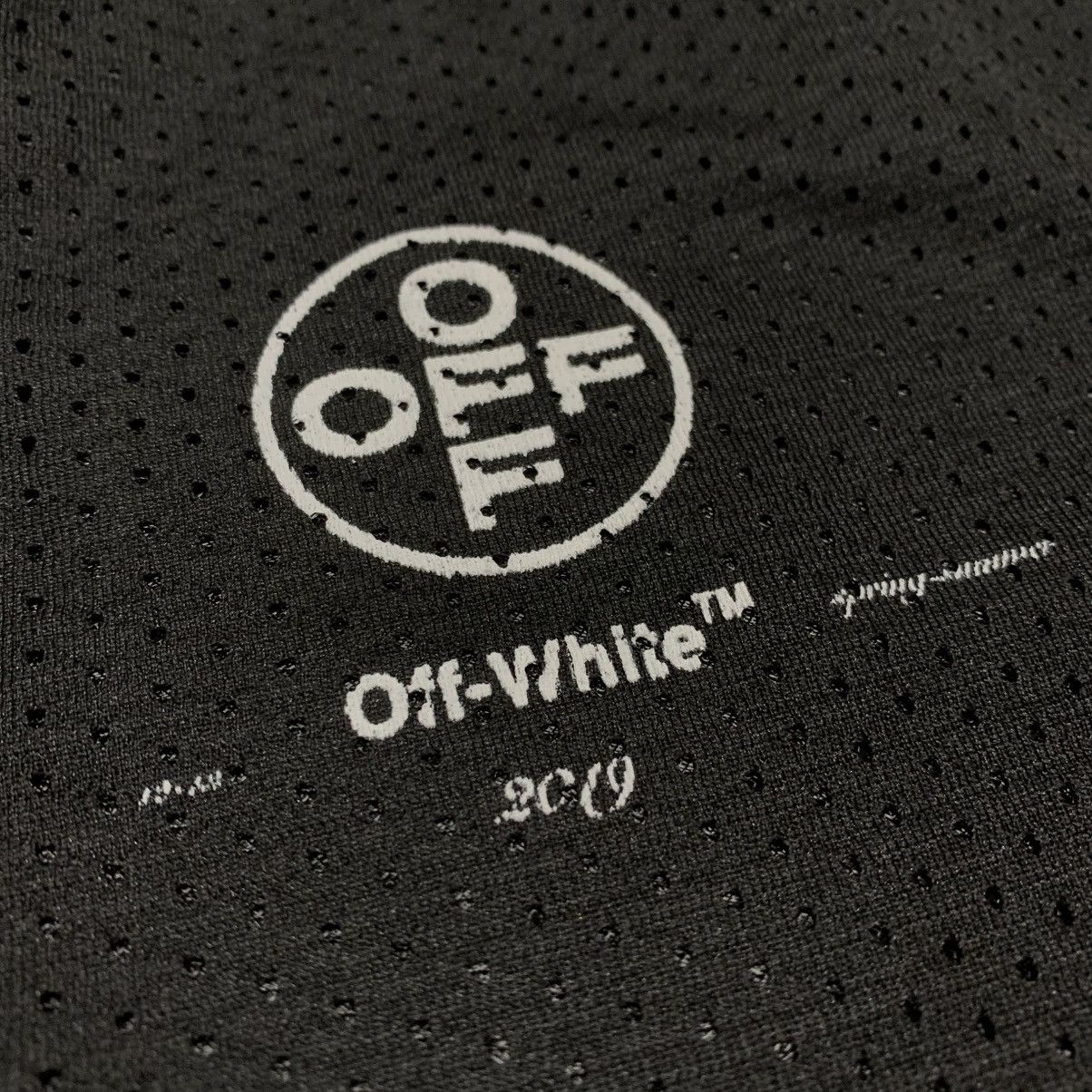 Off-White Off White Small Shorts Impressionism Black Mesh 99 Bottoms Size US 30 / EU 46 - 8 Thumbnail