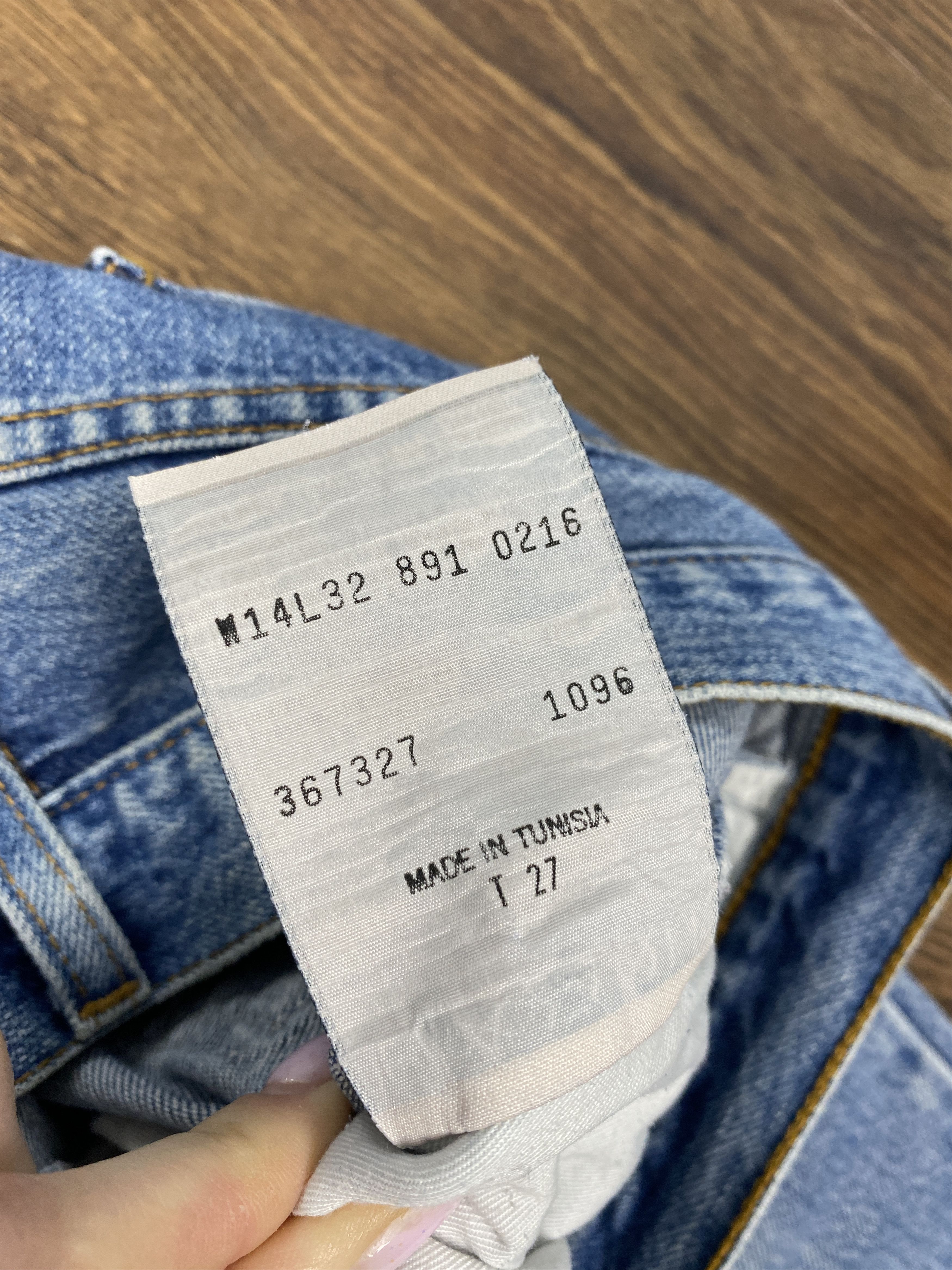 Levi's × Levi's Vintage Clothing Levi's 891 90s vintage womens jeans washed denim pants Size 27" / US 4 / IT 40 - 10 Thumbnail
