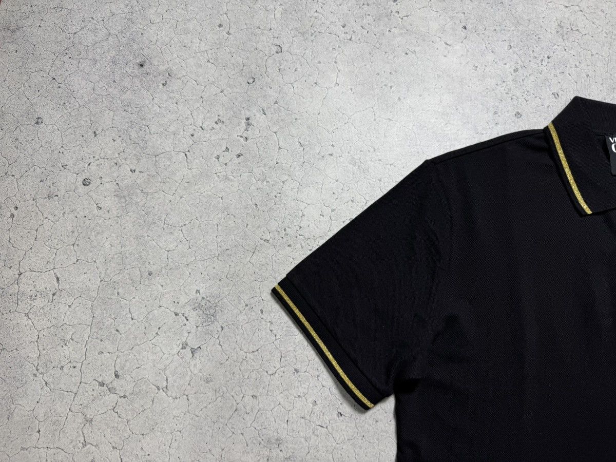 Versace Jeans Couture Versace Jeans Couture Luxury Black Polo Shirt Size M Size US M / EU 48-50 / 2 - 3 Thumbnail