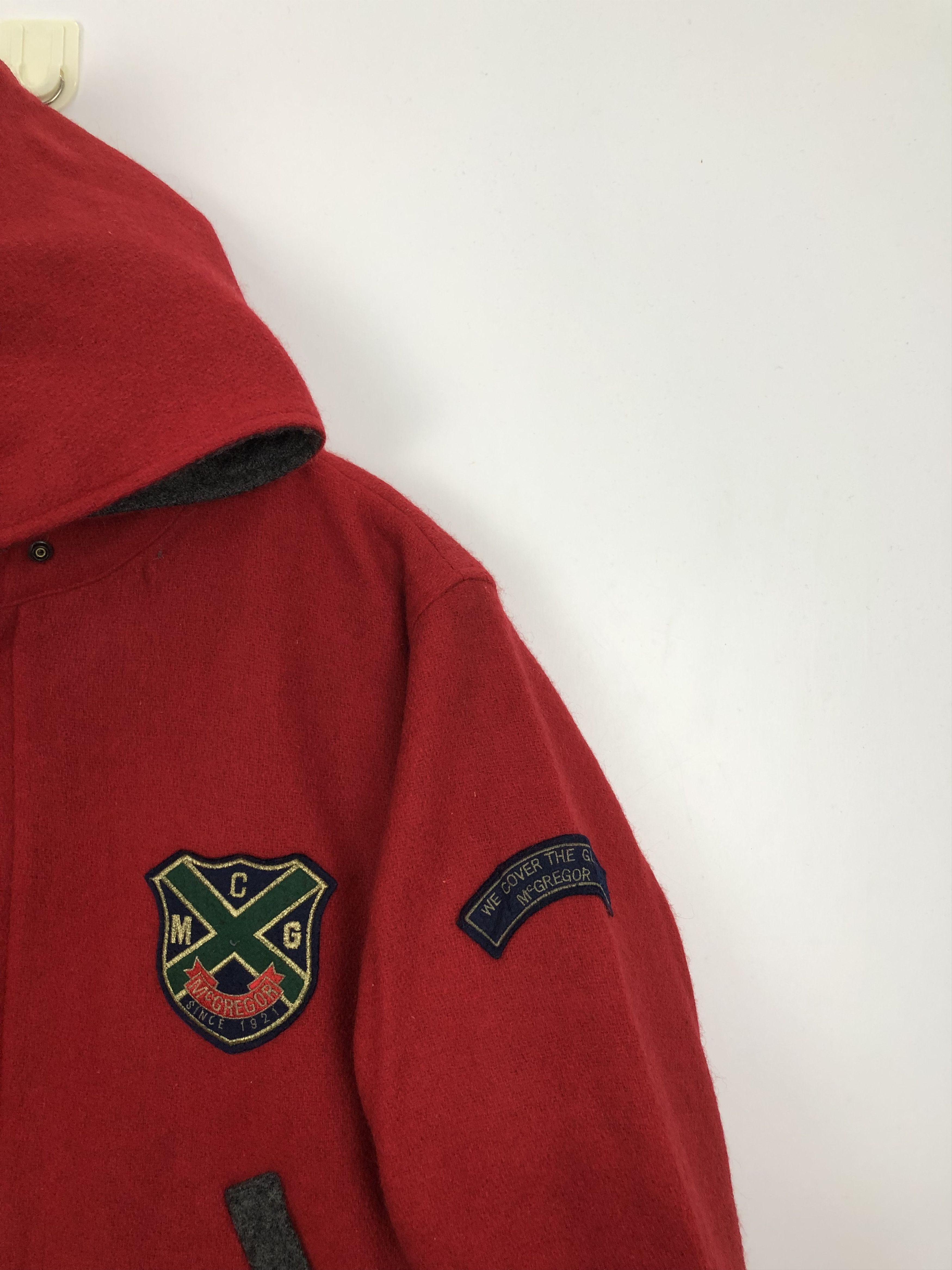 McGregor Vintage 90s Mcgregor Hoodie Wool Varsity Hoodie Jacket V0358 Size US M / EU 48-50 / 2 - 7 Thumbnail