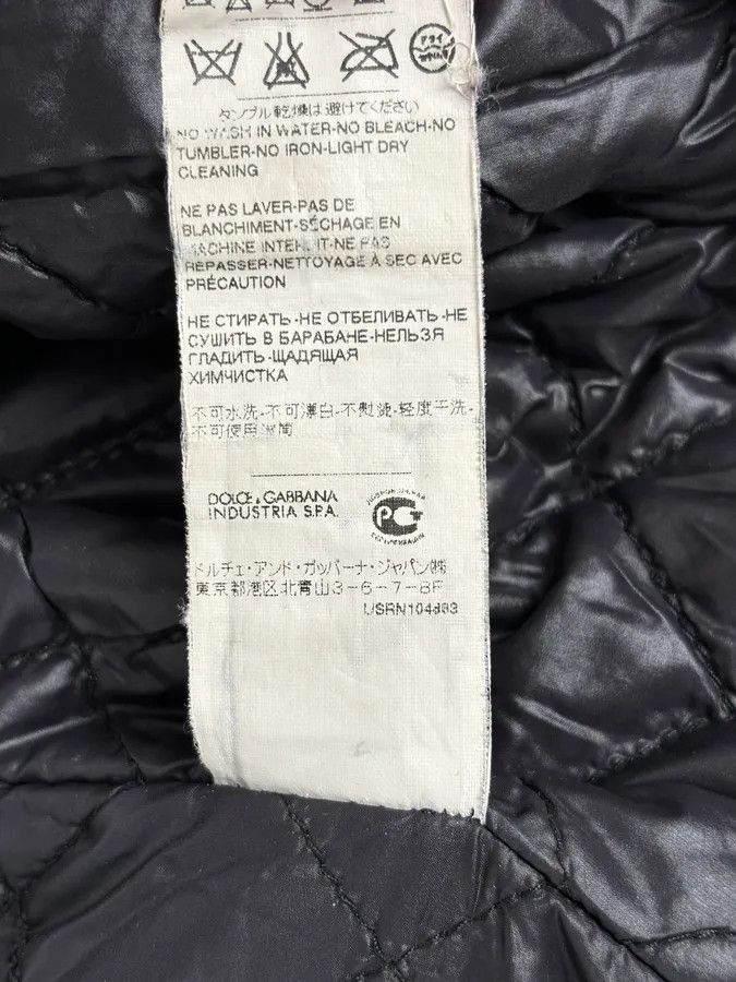 Dolce & Gabbana 2000s Dolce & Gabbana Obscure Dark Astro Puffer Jacket Size US M / EU 48-50 / 2 - 13 Thumbnail