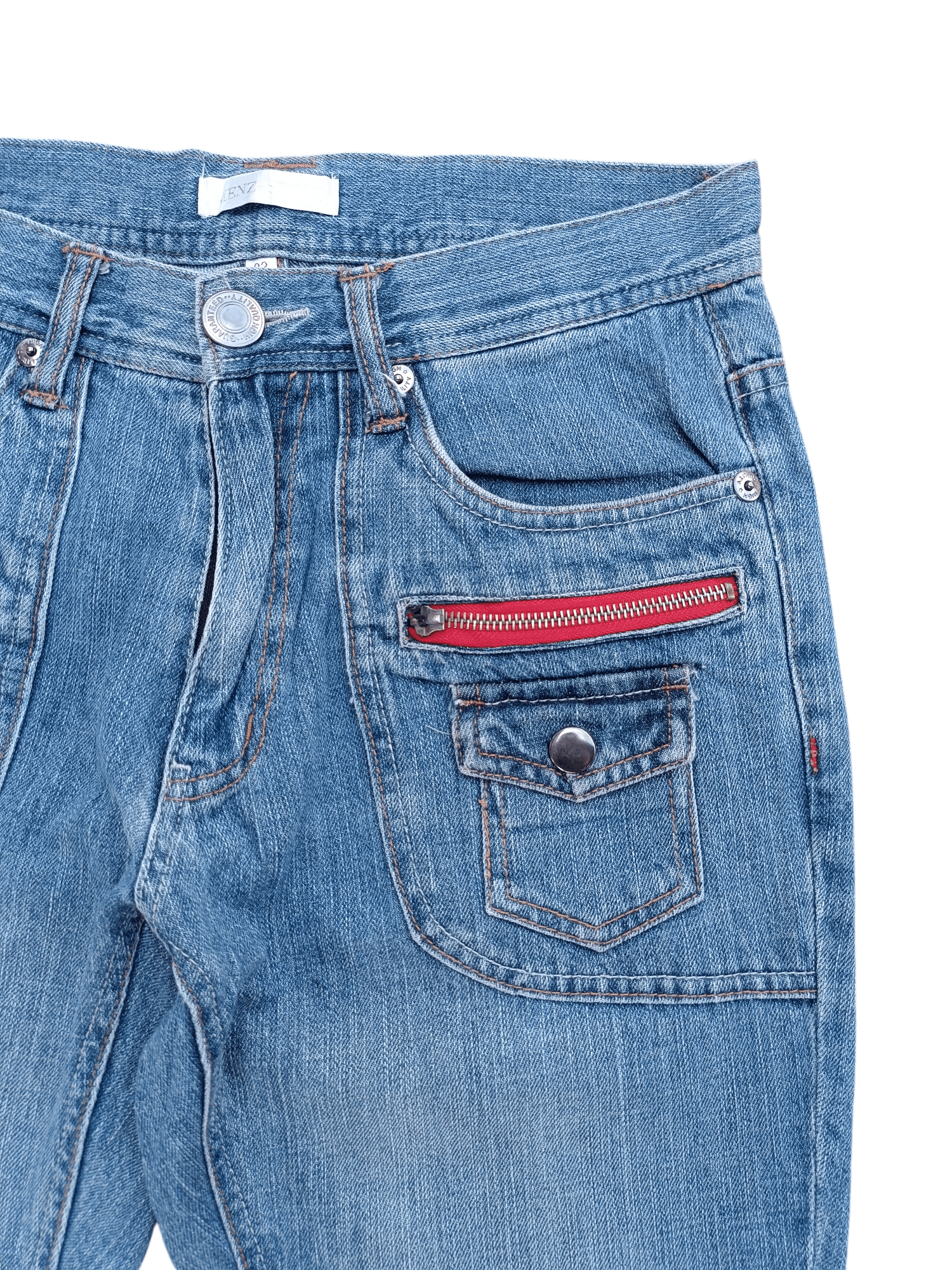 Japanese Brand FLARED 🔥 Japanese Brand Bush Pant Faded Jeans Size US 30 / EU 46 - 9 Thumbnail