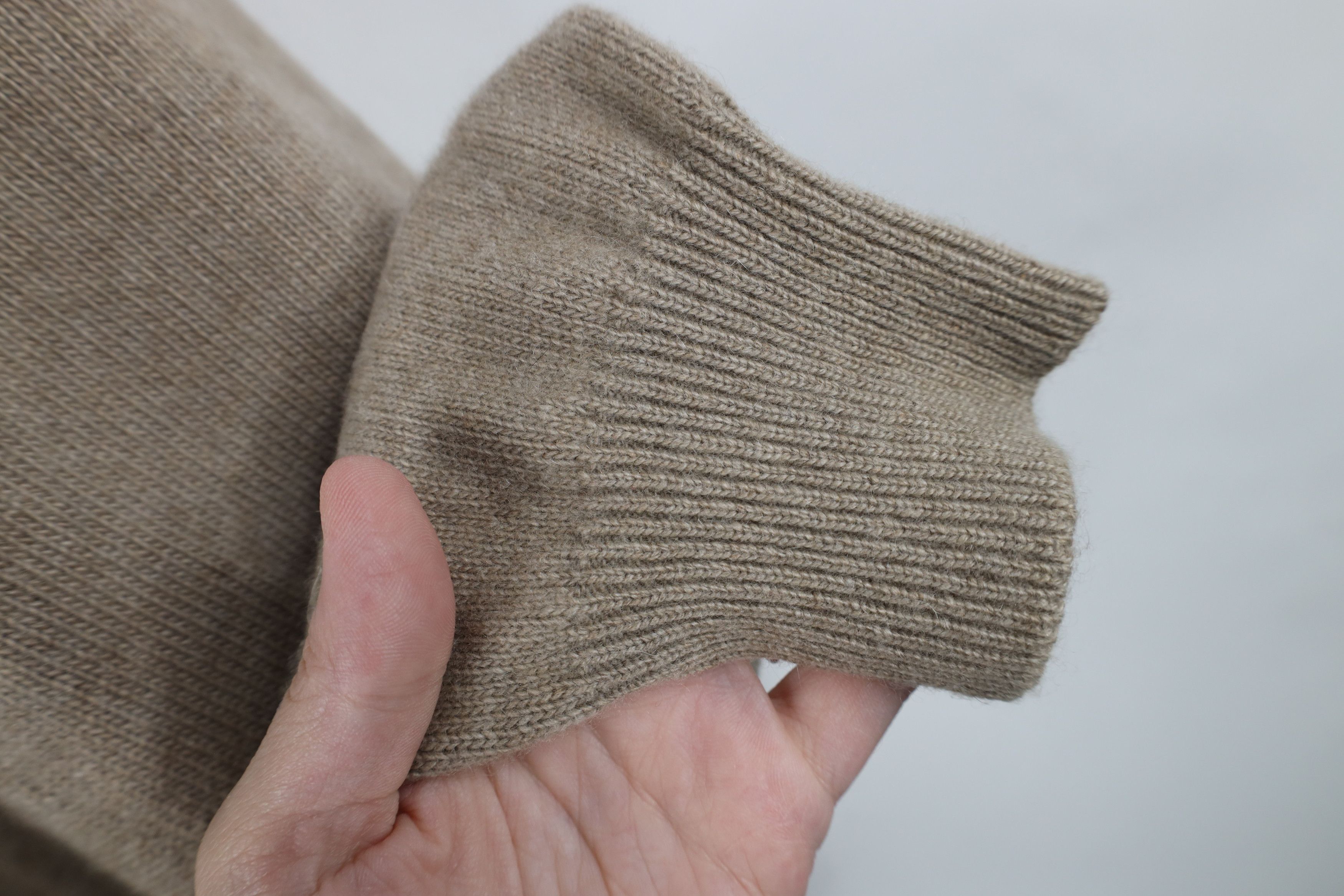 Vintage Vintage 80s 90s Streetwear Blank Soft Cashmere Knit Sweater Size US L / EU 52-54 / 3 - 10 Thumbnail