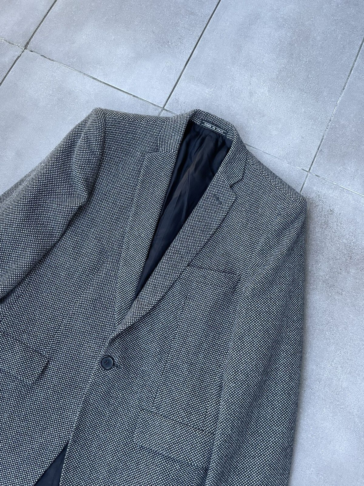 Acne Studios Acne Jeans Black White Grey Wool Blazer Size US M / EU 48-50 / 2 - 9 Thumbnail