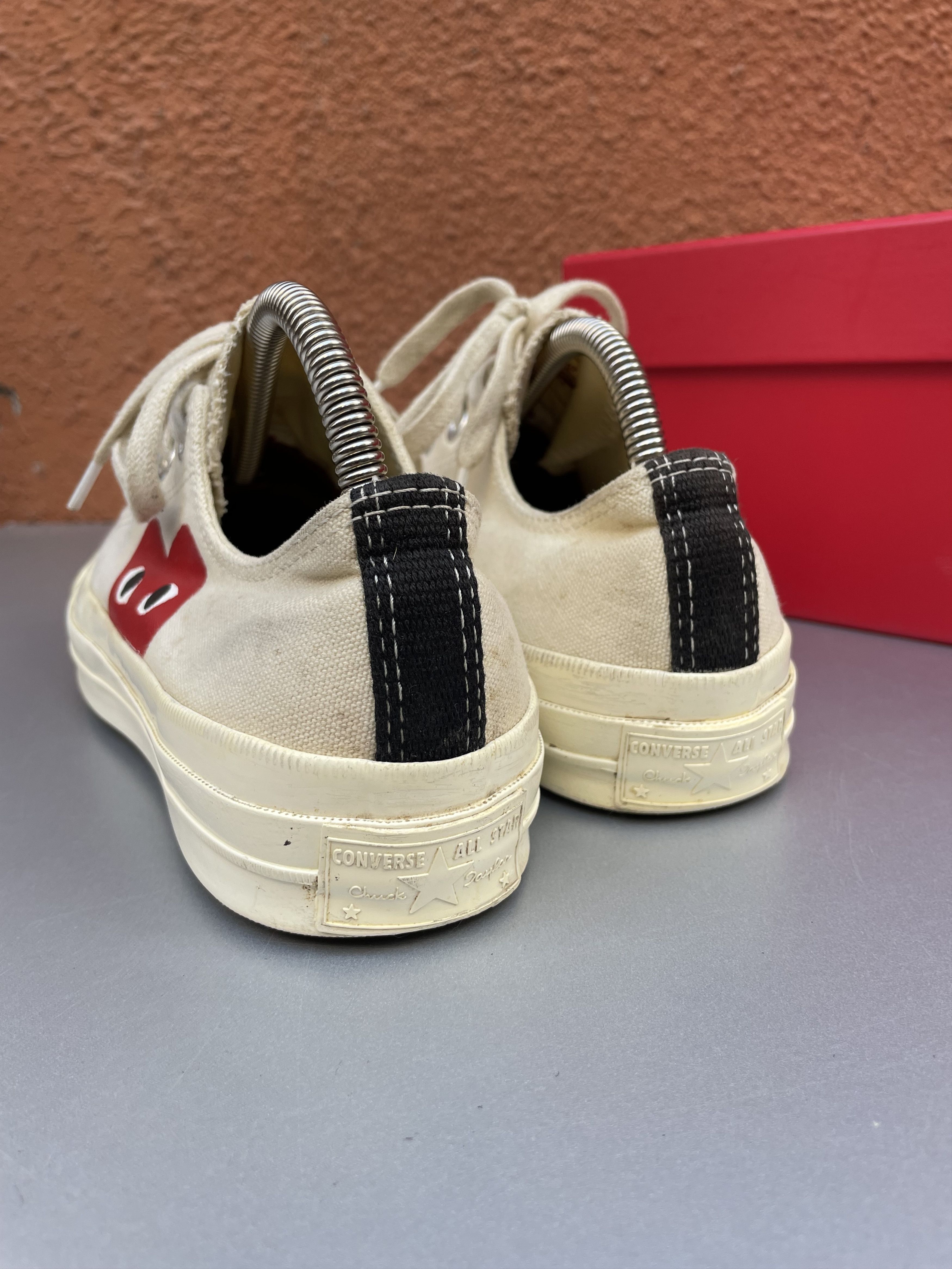 Comme des Garcons × Converse Rare Converse Comme Des Garçon all star shoes Size US 6 / EU 39 - 6 Thumbnail