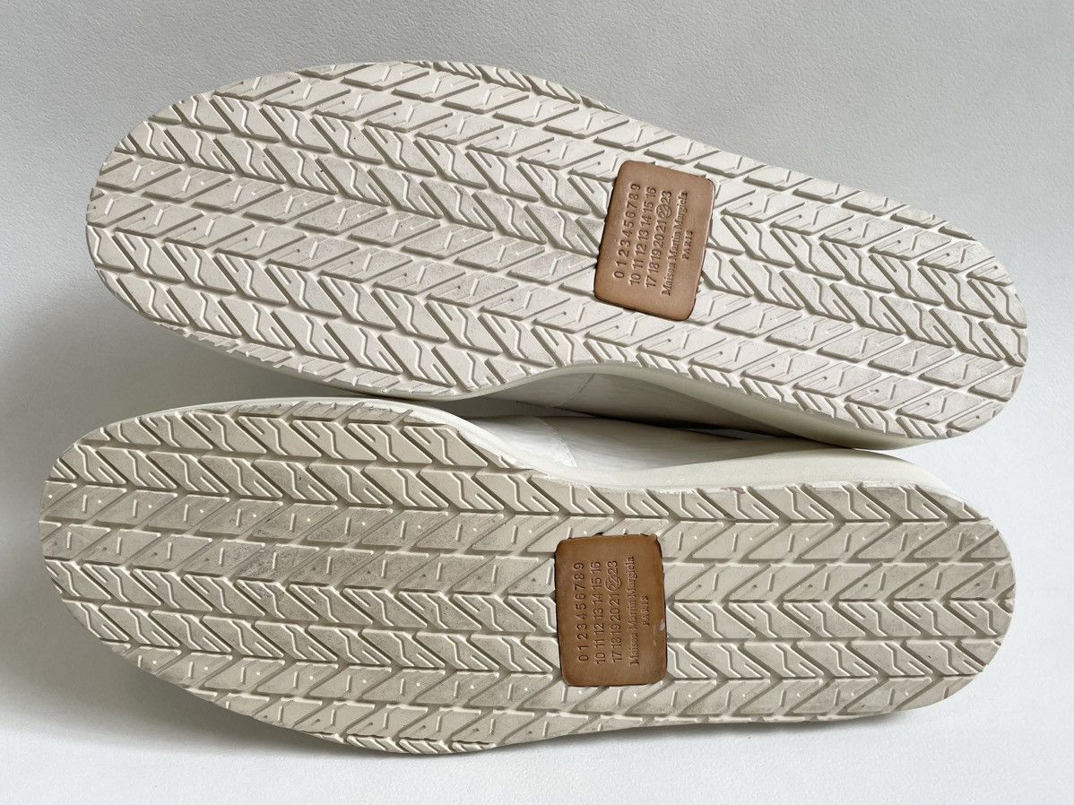 Maison Margiela ‘White Painted’ Wedge Sole Derbies Size US 10 / EU 43 - 16 Thumbnail