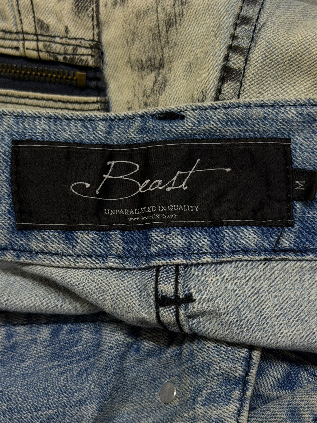 Japanese Brand Vintage Y2K Beast Japanese Distressed Denim Jeans | W31 Size US 31 - 10 Thumbnail