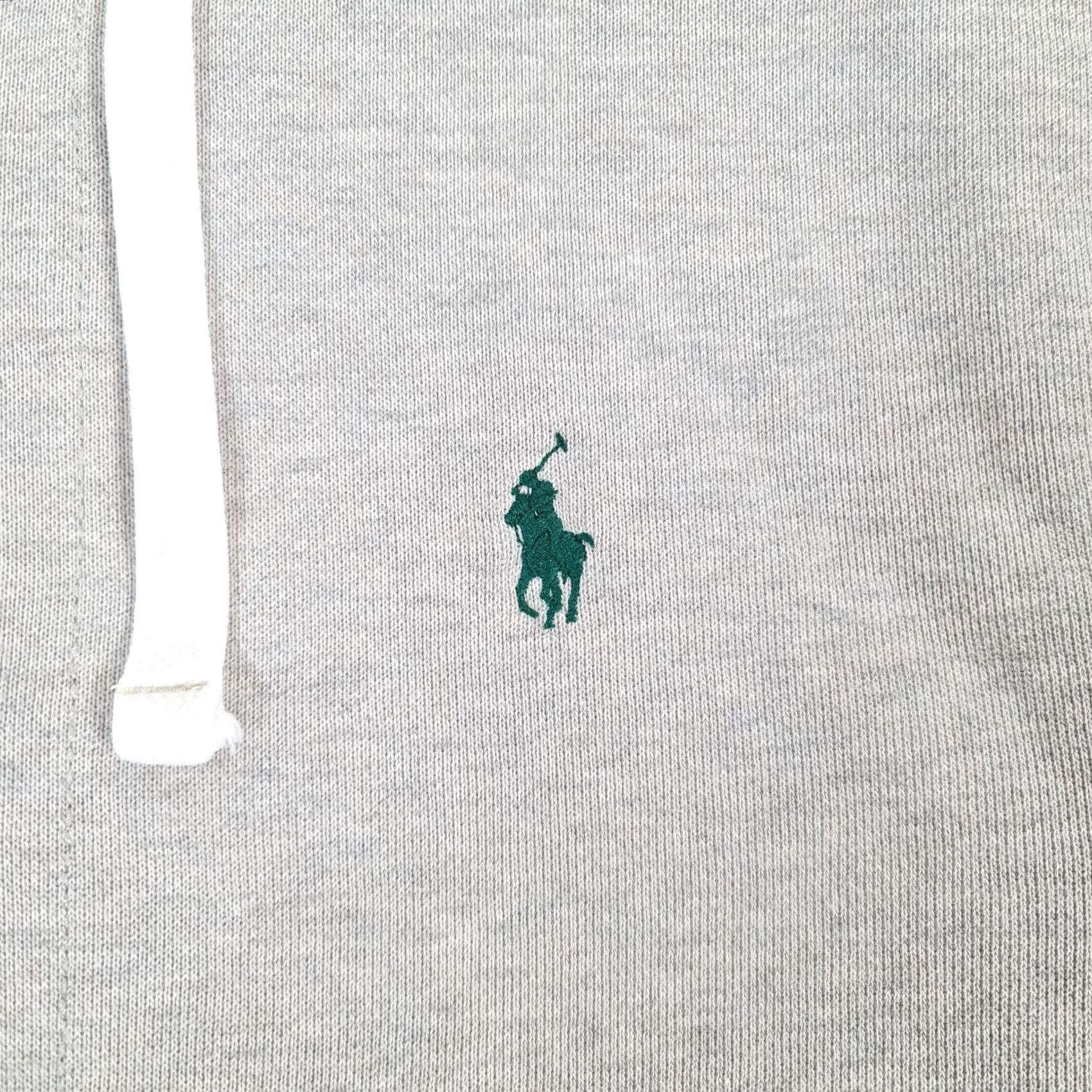Polo Ralph Lauren Polo Ralph Lauren Mens Hoodie Grey Large Full Zip Fleece Cotton Logo Pockets 86% Cotton 14% Polyester Size US L / EU 52-54 / 3 - 3 Thumbnail
