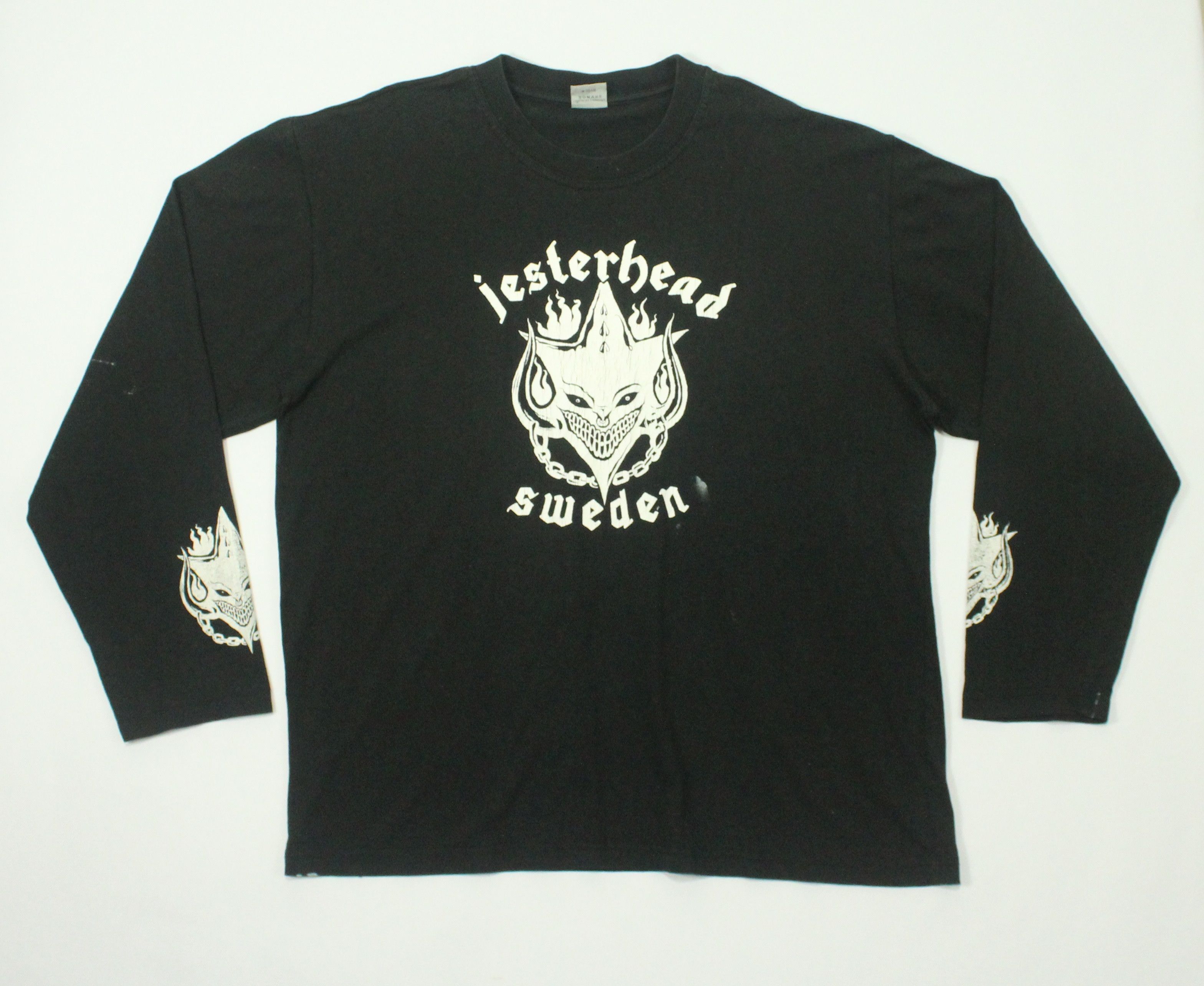 Band Tees Vintage IN FLAMES Shirt Metal Band Jesterhead Size US XL / EU 56 / 4 - 5 Thumbnail