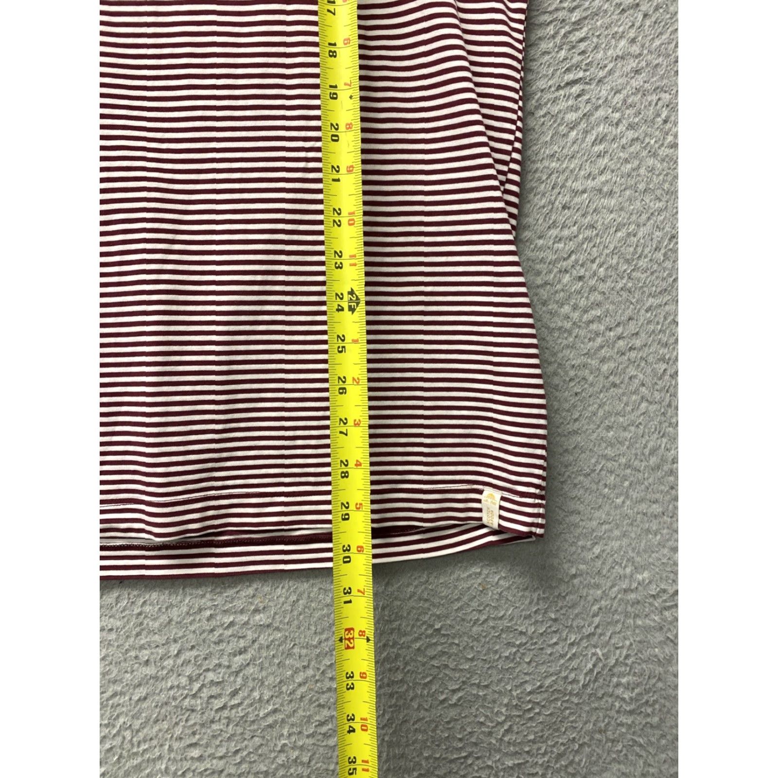 Scotch & Soda Scotch & Soda Striped Tee Shirt Men L Red Size US L / EU 52-54 / 3 - 6 Thumbnail