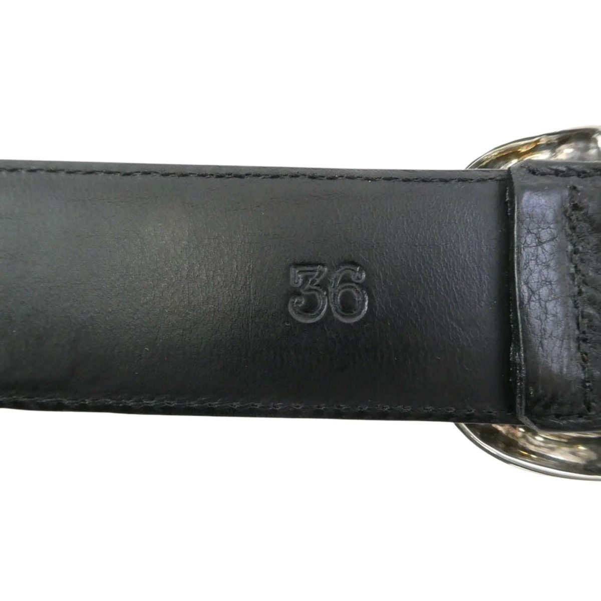 Chrome Hearts 36inch Chrome Hearts Gunslinger 1.5 Leather Belt Size ONE SIZE - 8 Thumbnail