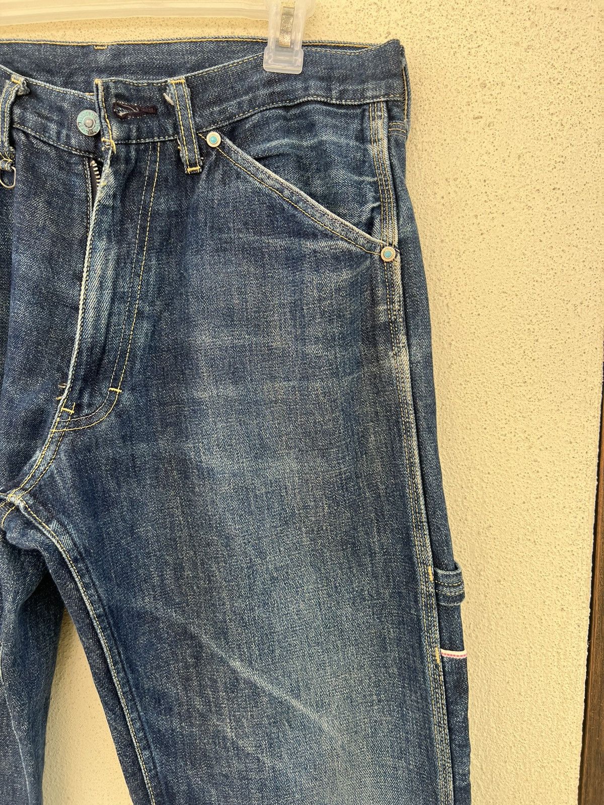 Fragment Design × Levi's 2009 Levi’s Fenom X Fragment Design Denim Carpenter Jeans Size US 34 / EU 50 - 12 Thumbnail
