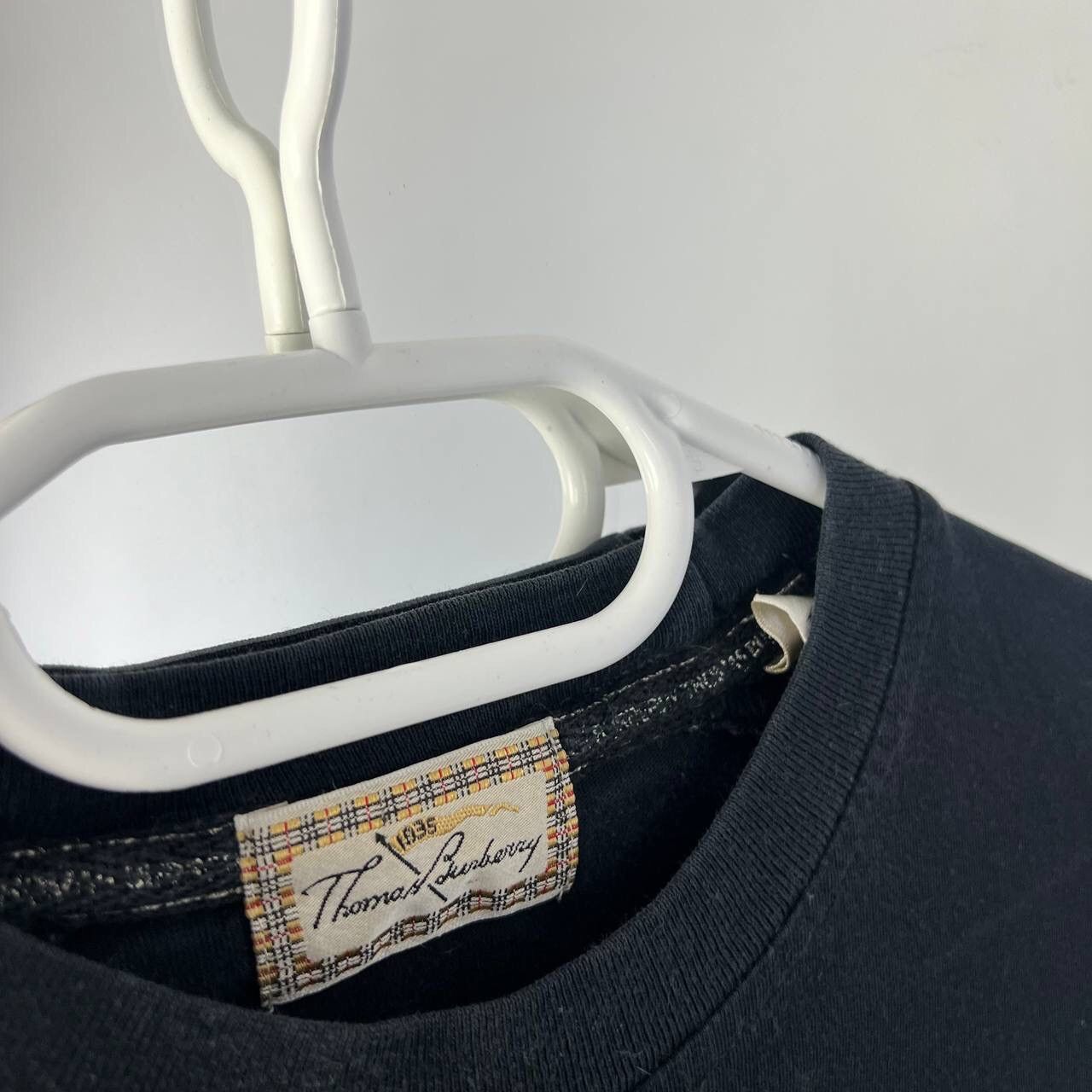 Burberry Rare Vintage Burberry Thomas Centre Logo Long Sleeve 90s Size US L / EU 52-54 / 3 - 4 Thumbnail