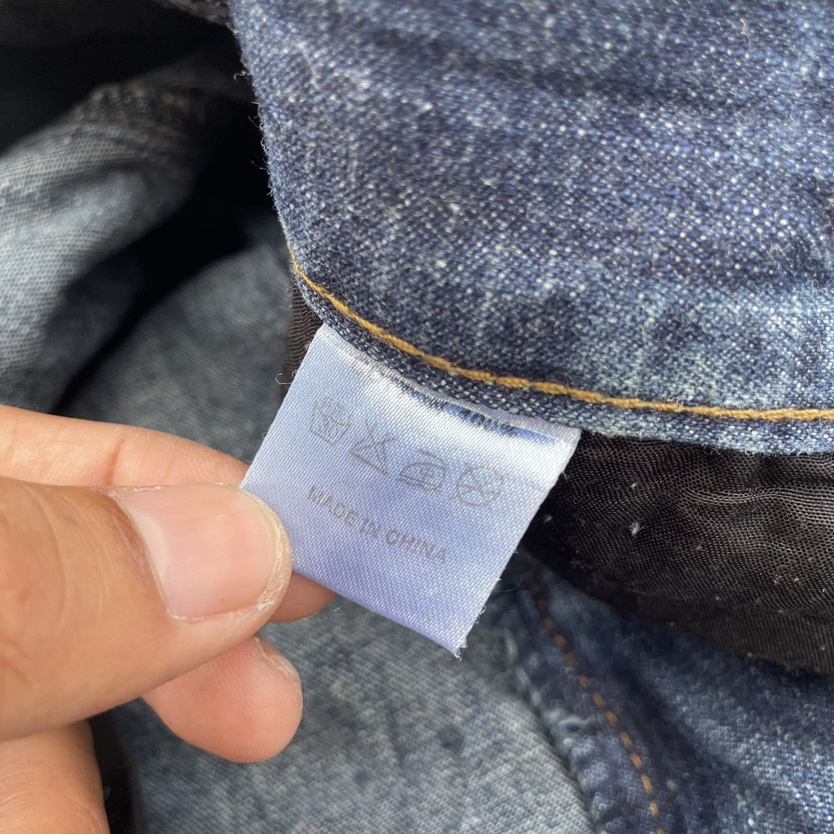 If Six Was Nine × Japanese Brand × Le Grande Bleu (L.G.B.) 🇯🇵 BLACK CROBON WASHED RUSTY FLARE DENIM PANTS Size US 34 / EU 50 - 11 Thumbnail