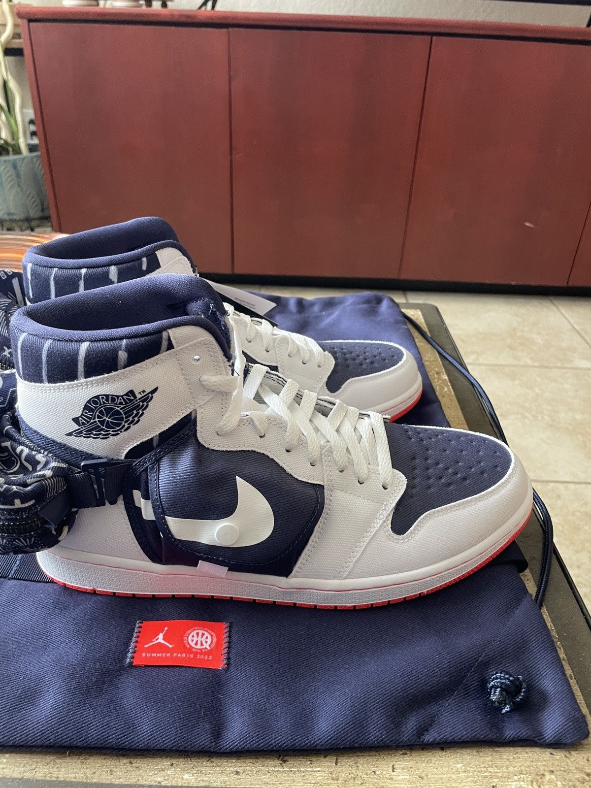 Jordan Brand Jordan 1 High Retro OG SP Utility Quai 54 nwt Size US 11 / EU 44 - 5 Thumbnail