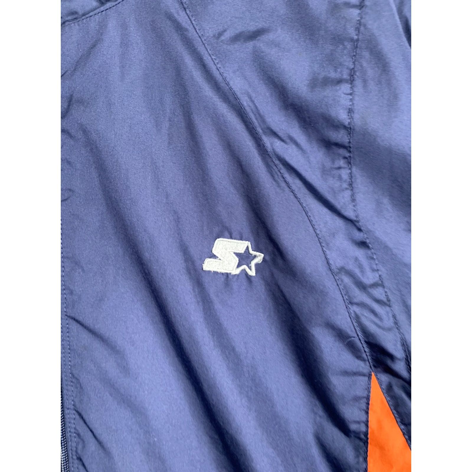 Starter Starter Windbreaker Jacket Mens Small Navy Blue Lightweight Casual Size US S / EU 44-46 / 1 - 5 Thumbnail