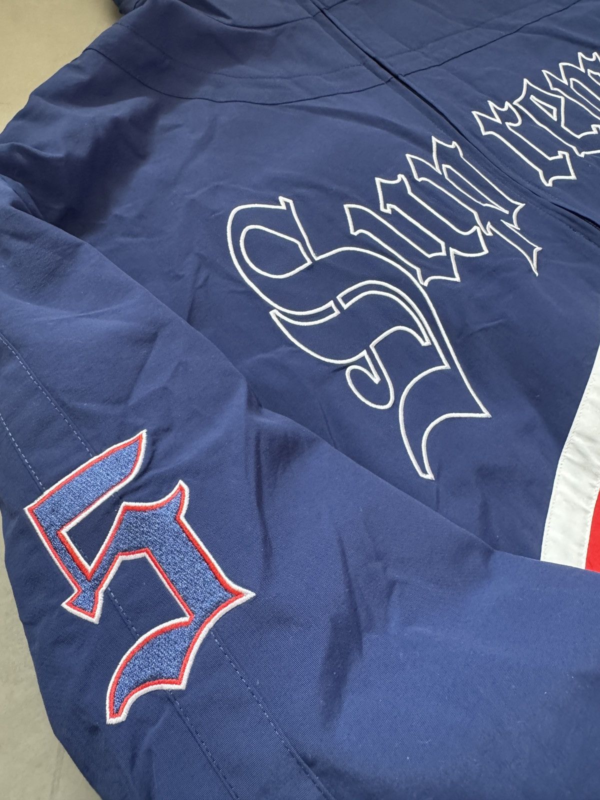 Supreme Supreme Old English tracj jacket Size US XL / EU 56 / 4 - 3 Thumbnail