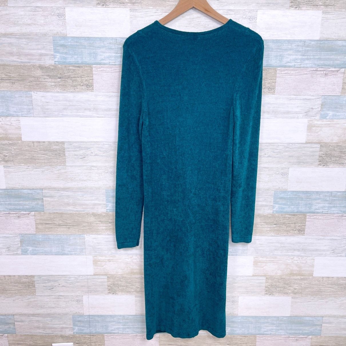 Royal Robbins Royal Robbins Plush Fleece Midi Dress Green Long Sleeve L Size L / US 10 / IT 46 - 3 Thumbnail