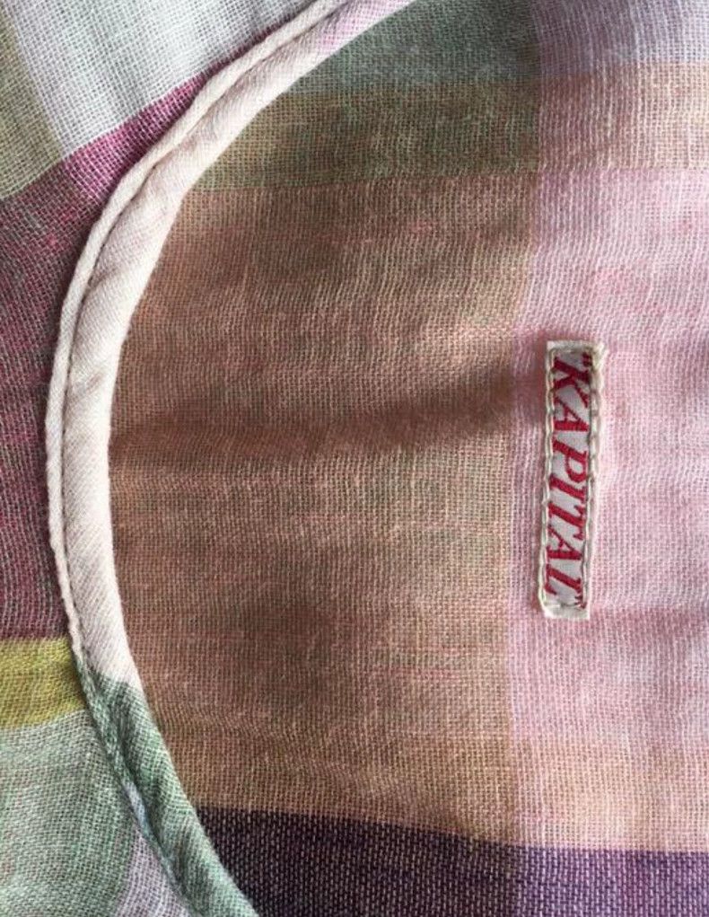 Kapital Kapital Size0 Cotton and linen colour-matched plaid vest Size XS / US 0-2 / IT 36-38 - 4 Thumbnail