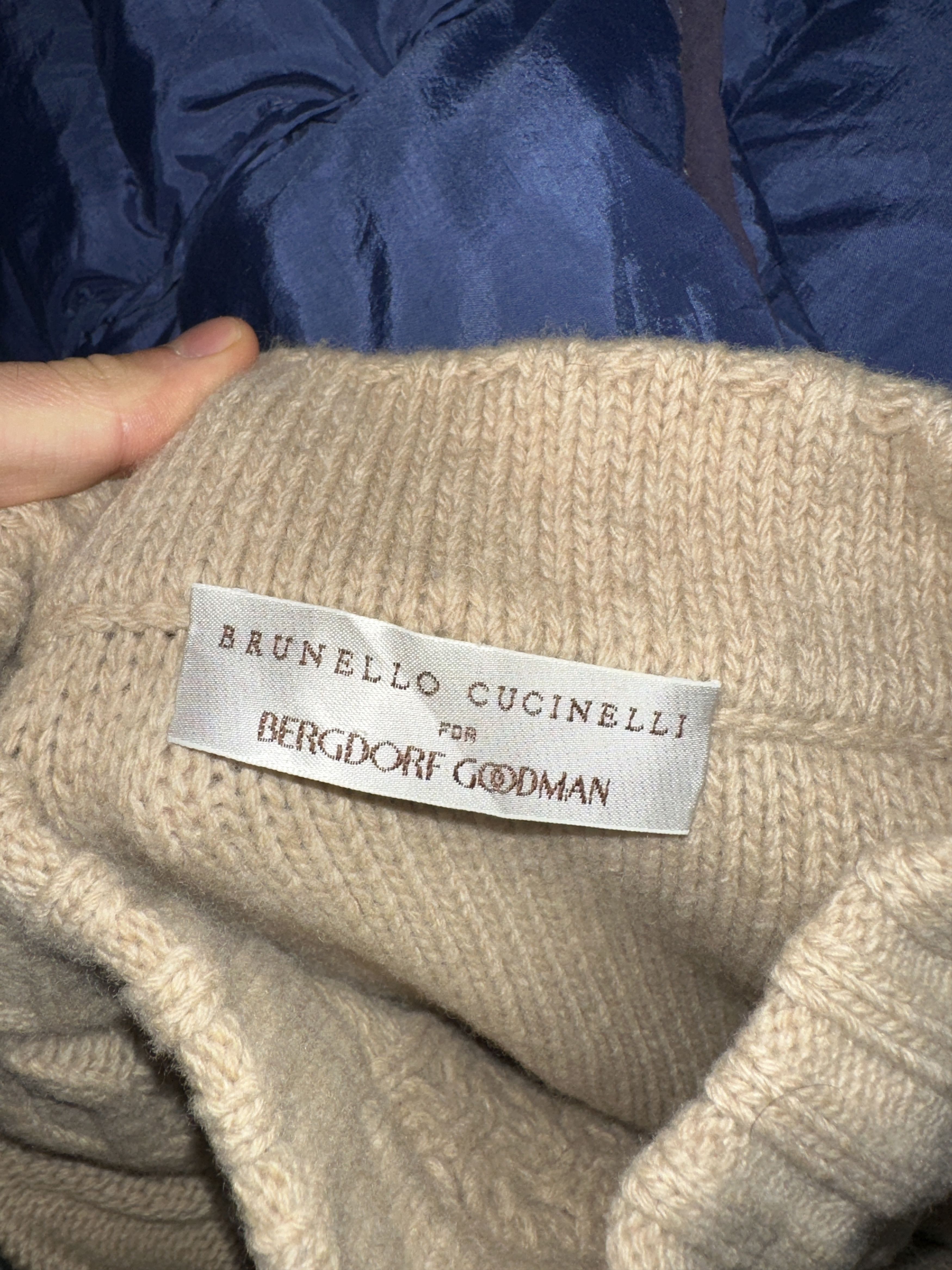 Brunello Cucinelli Brunello Cucinelli Cable Knit Sweater Pockets Rib Size 50 M Size M / US 6-8 / IT 42-44 - 3 Thumbnail