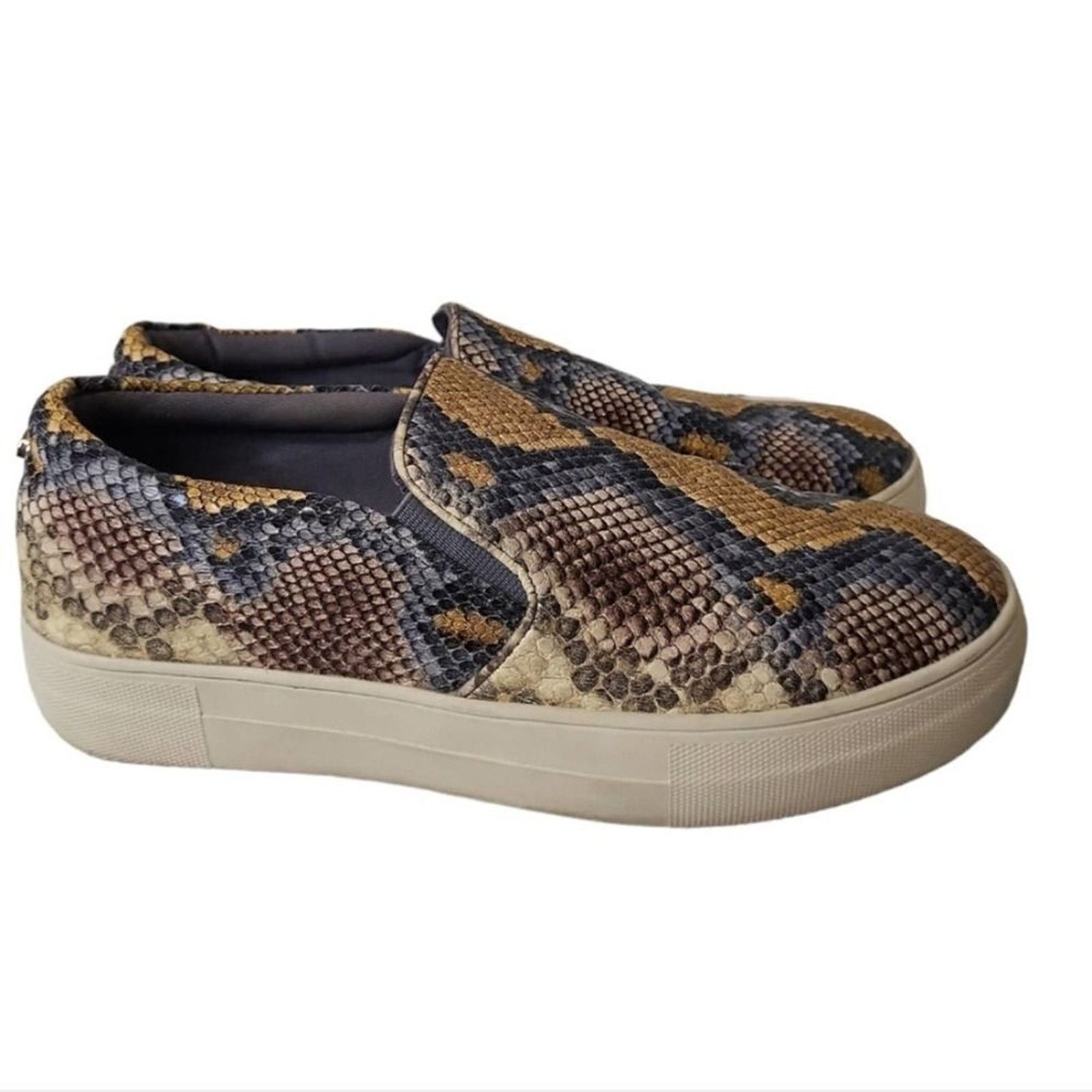 Steve Madden Steve Madden Gillis Snake Print Sneakers Size 7.5 M Size US 7.5 / IT 37.5 - 8 Thumbnail