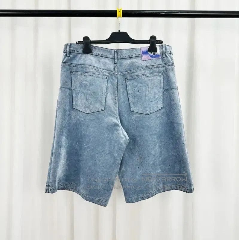 Other Dior Summer Light Blue Cotton Logo Shorts . Size US 34 / EU 50 - 2 Thumbnail