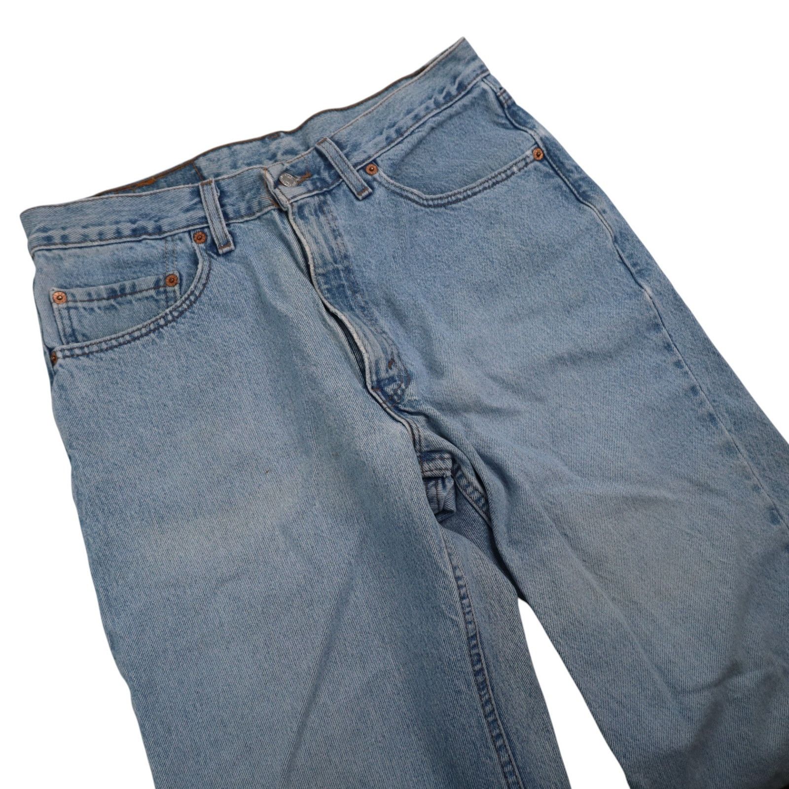 Levi's × Vintage Vintage Levis 550 USA Made Loose Fit Denim Jeans Size US 34 / EU 50 - 5 Thumbnail