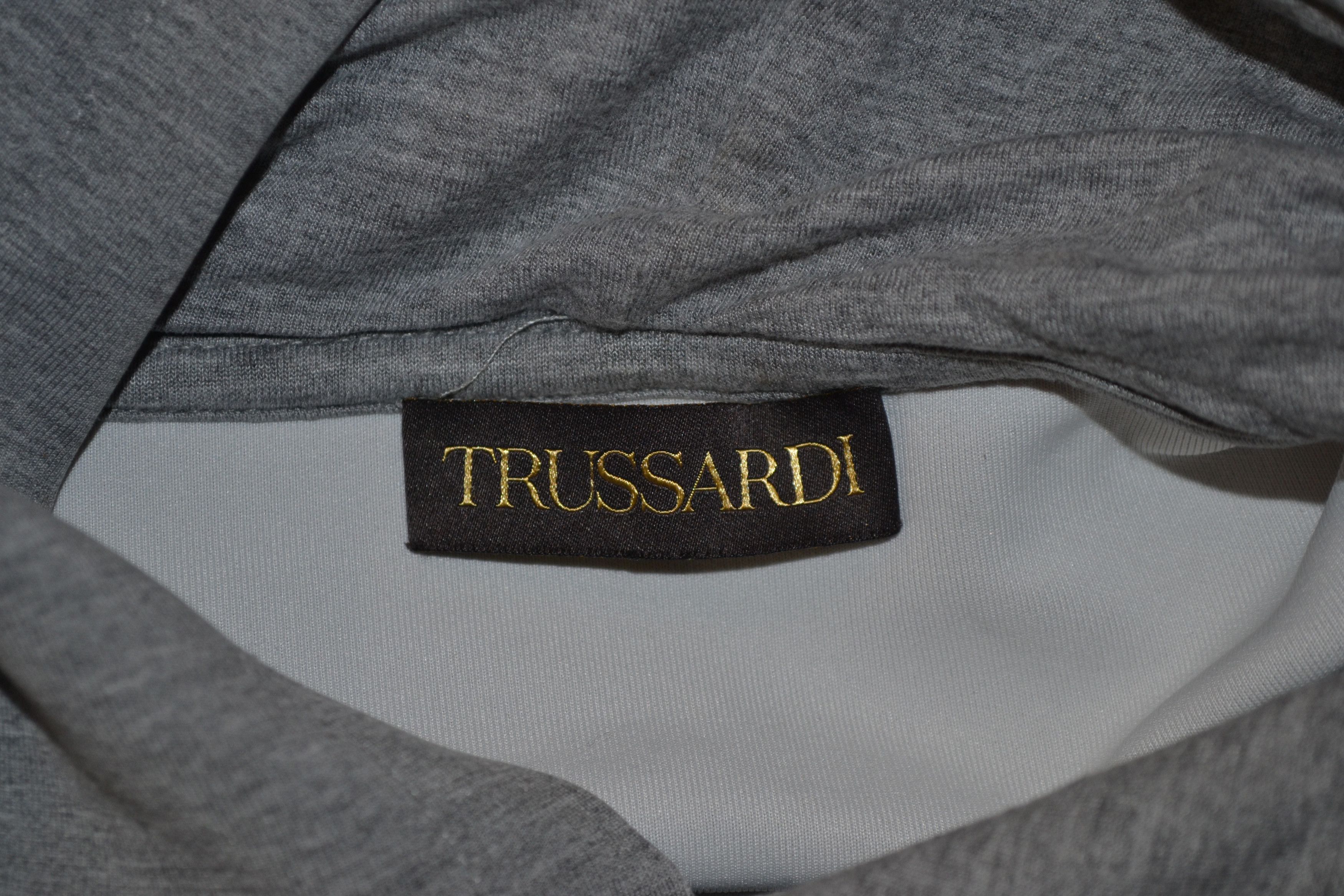 Trussardi Trussardi Graphic Hoodie – Streetwear Style - XL Size US XL / EU 56 / 4 - 7 Thumbnail