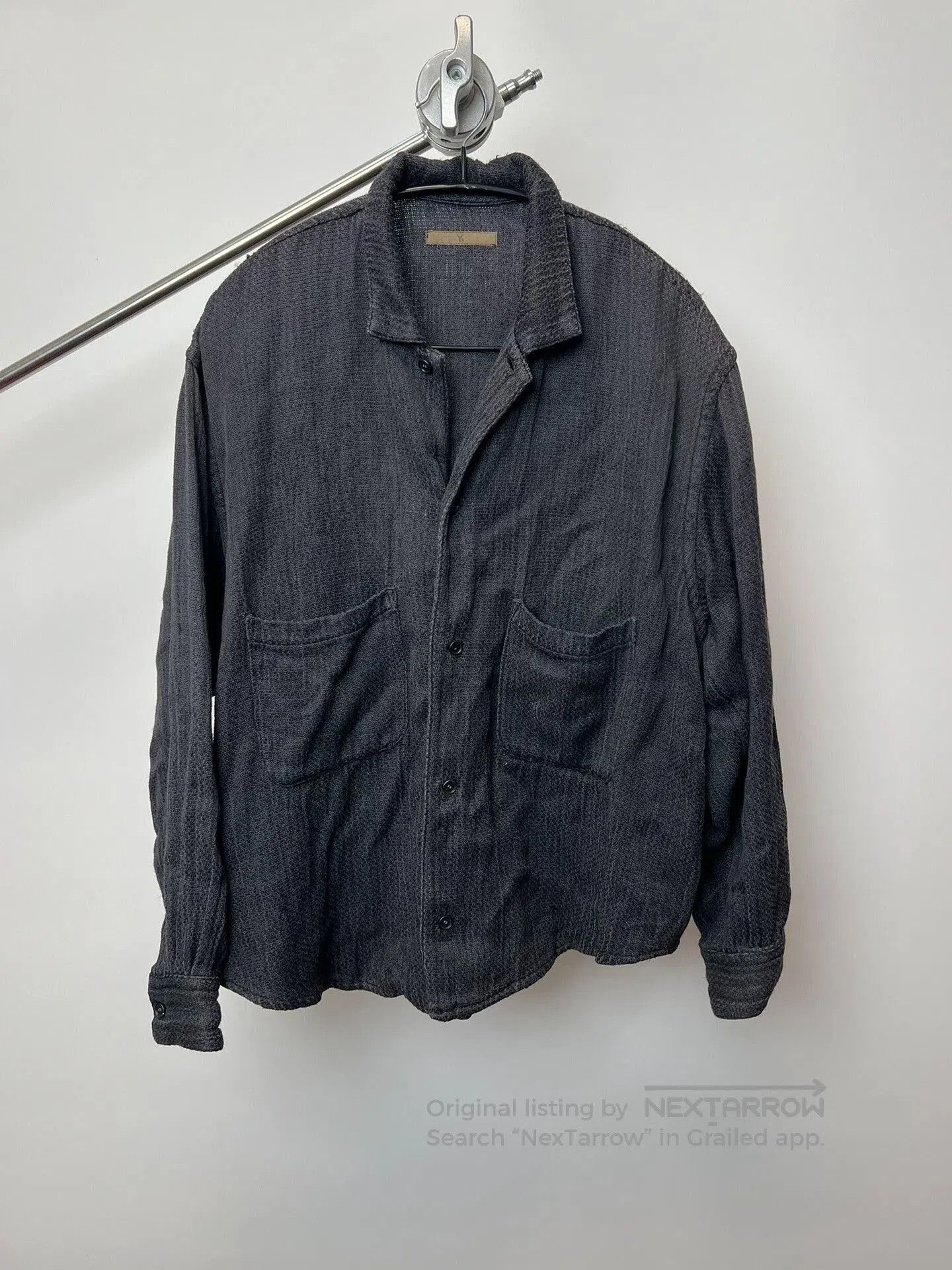 Y's Yohji Yamamoto YS Linen Blend Shirt. Size US L / EU 52-54 / 3 - 1 Thumbnail