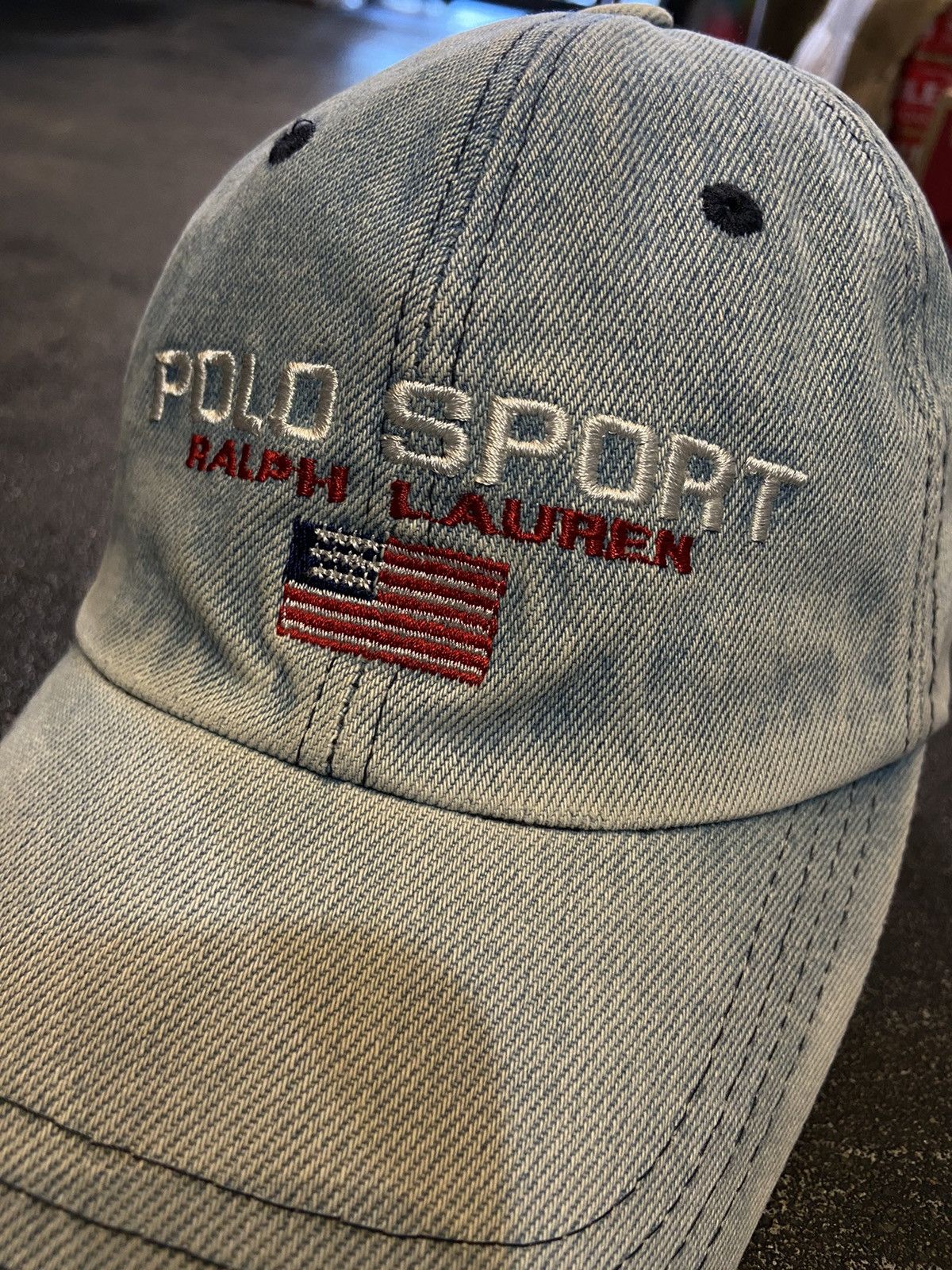 Polo Ralph Lauren Polo Sport Ralph Lauren Vintage Hat Size ONE SIZE - 2 Thumbnail