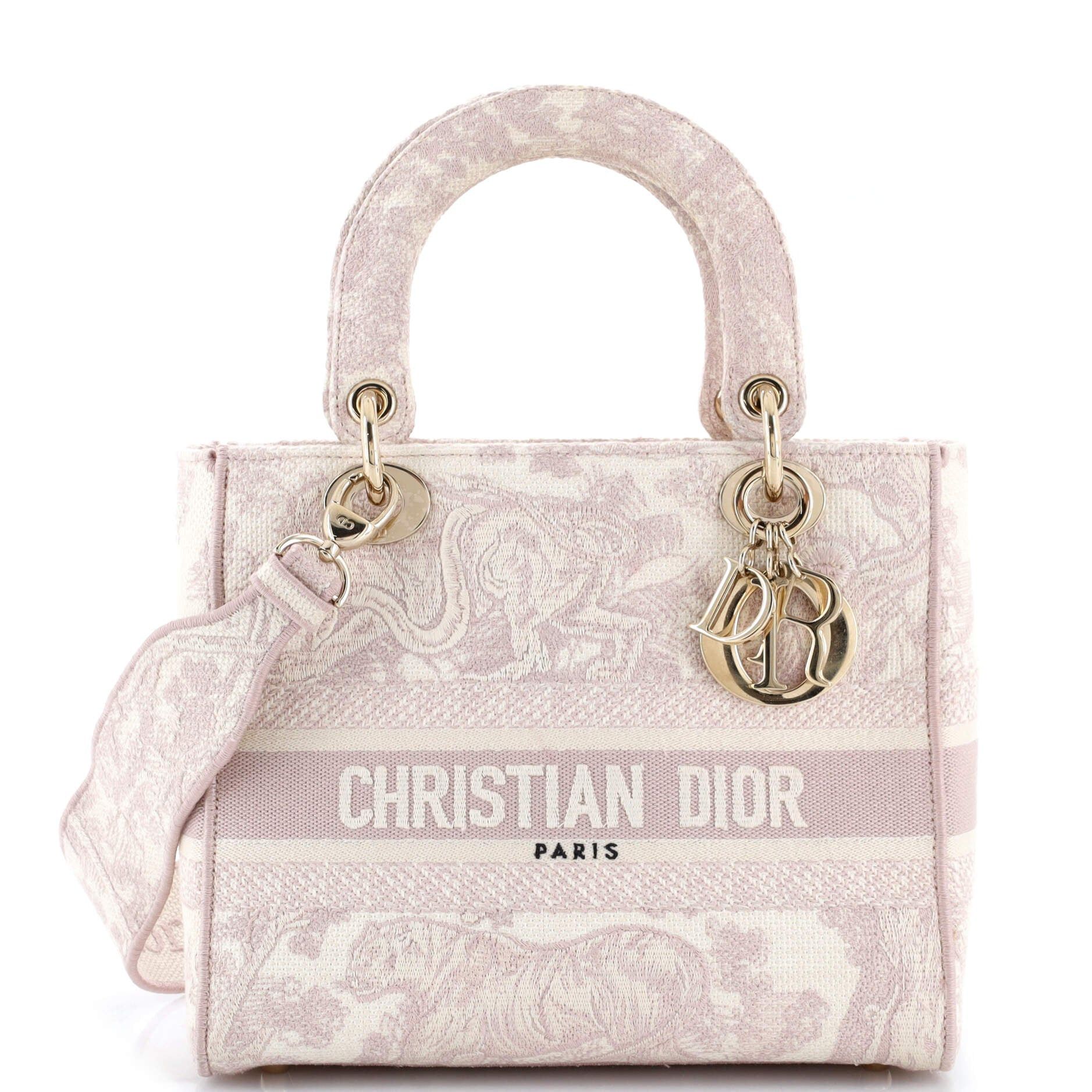 Dior Toile de Jouy Lady D-Lite Bag Size ONE SIZE - 1 Thumbnail