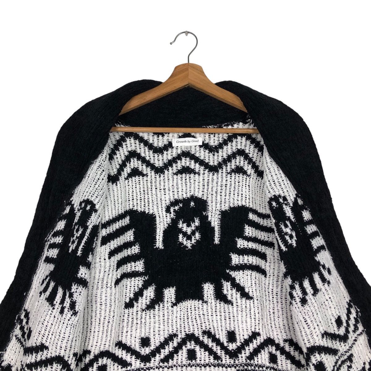 Japanese Brand 📌Vintage Knit Cardigan jacket Unknown Brand Issey Miyake Size US L / EU 52-54 / 3 - 14 Thumbnail