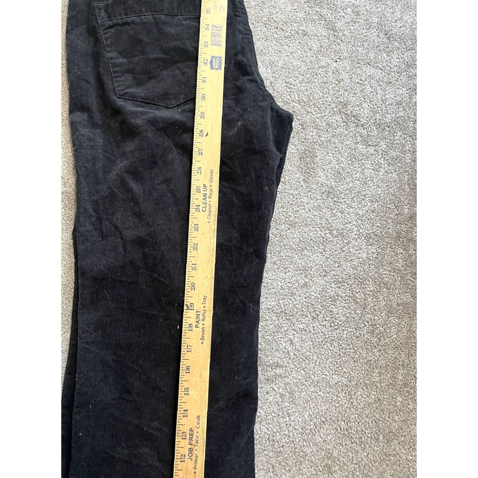 J.Crew J. Crew Bootcut Corduroy Pants Women's 32S Black Style 17396 Stretch Size 24" / US 00 / IT 34 - 7 Thumbnail