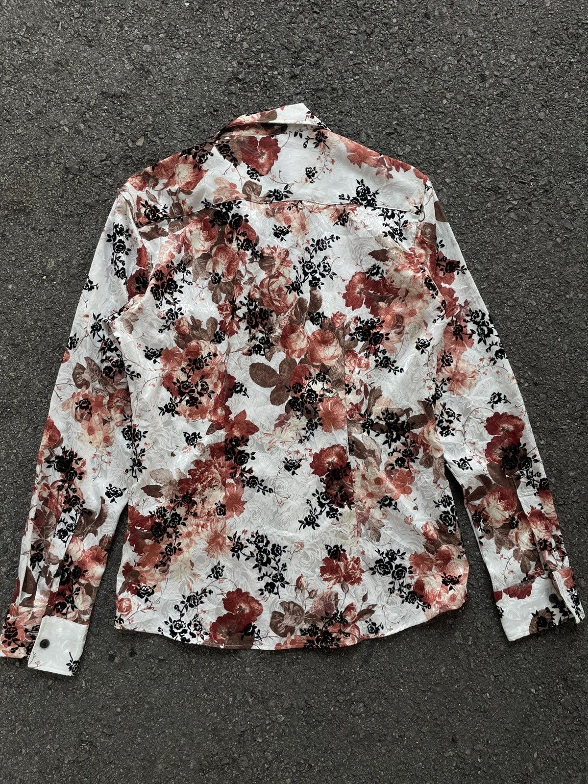 Tornado Mart Tornado Mart Flora Pattern Shirt Size M / US 6-8 / IT 42-44 - 8 Thumbnail