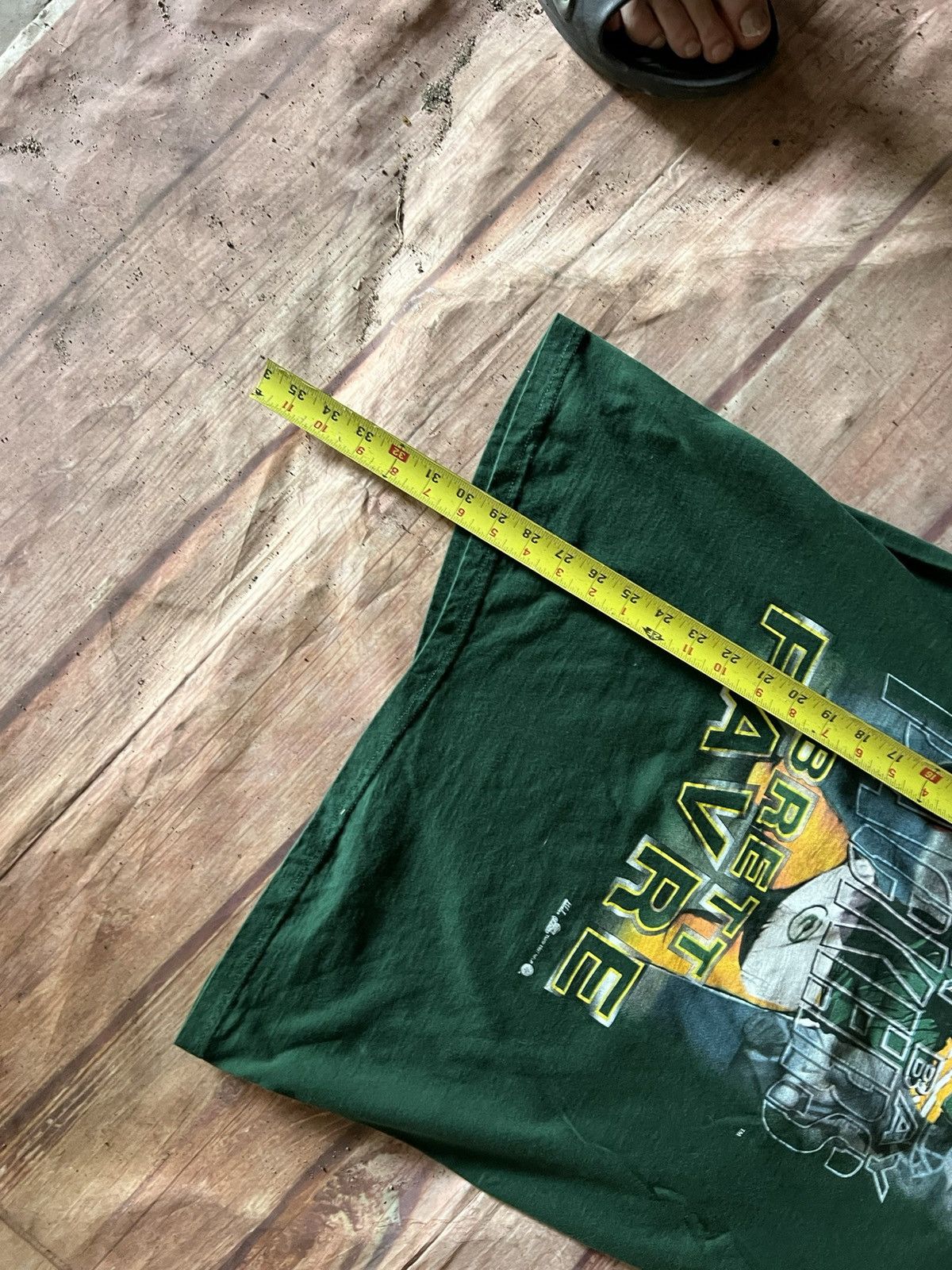 Vintage Vintage Brett Favre Green Bay Packers Shirt Size US L / EU 52-54 / 3 - 7 Thumbnail