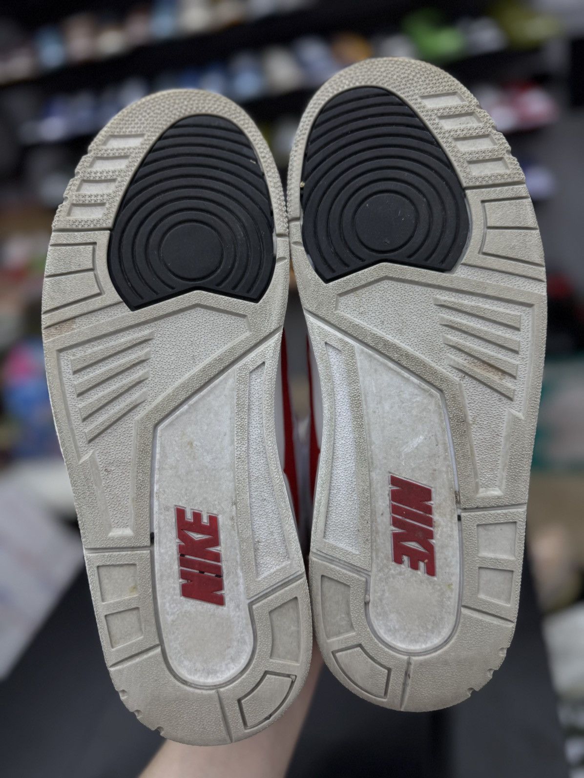 Jordan Brand Jordan 3 Tinker University Red Size (11.5) 2019 (CJ0939-100) Size US 11.5 / EU 44-45 - 12 Thumbnail