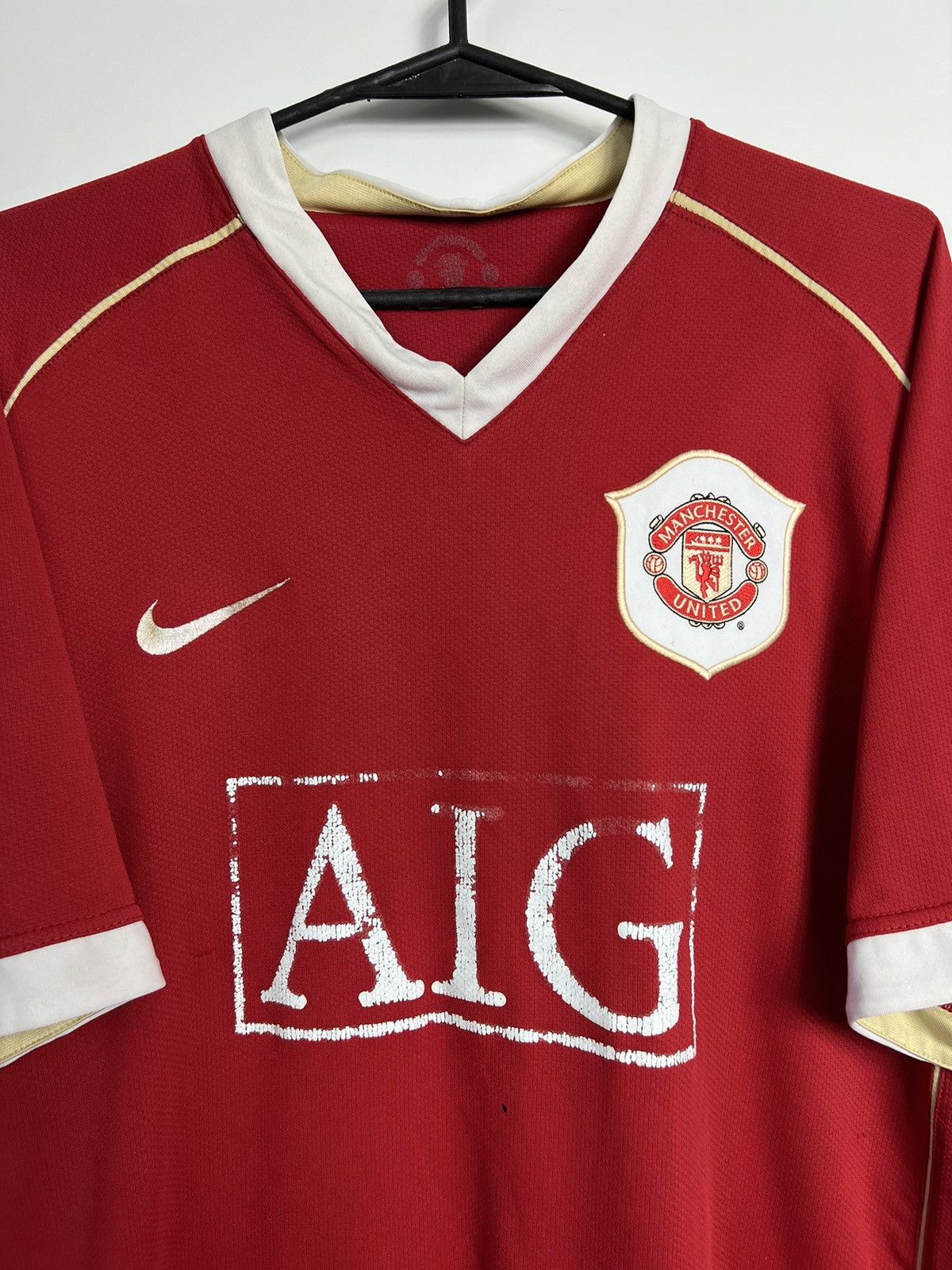 Adidas Adidas Manchester United 2006/2007 Soccer Jersey Size US L / EU 52-54 / 3 - 5 Thumbnail