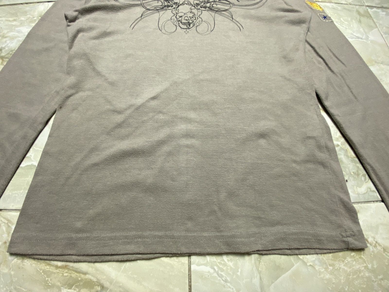 Japanese Brand Japanese grunge skulls longsleeve Size S / US 4 / IT 40 - 6 Thumbnail