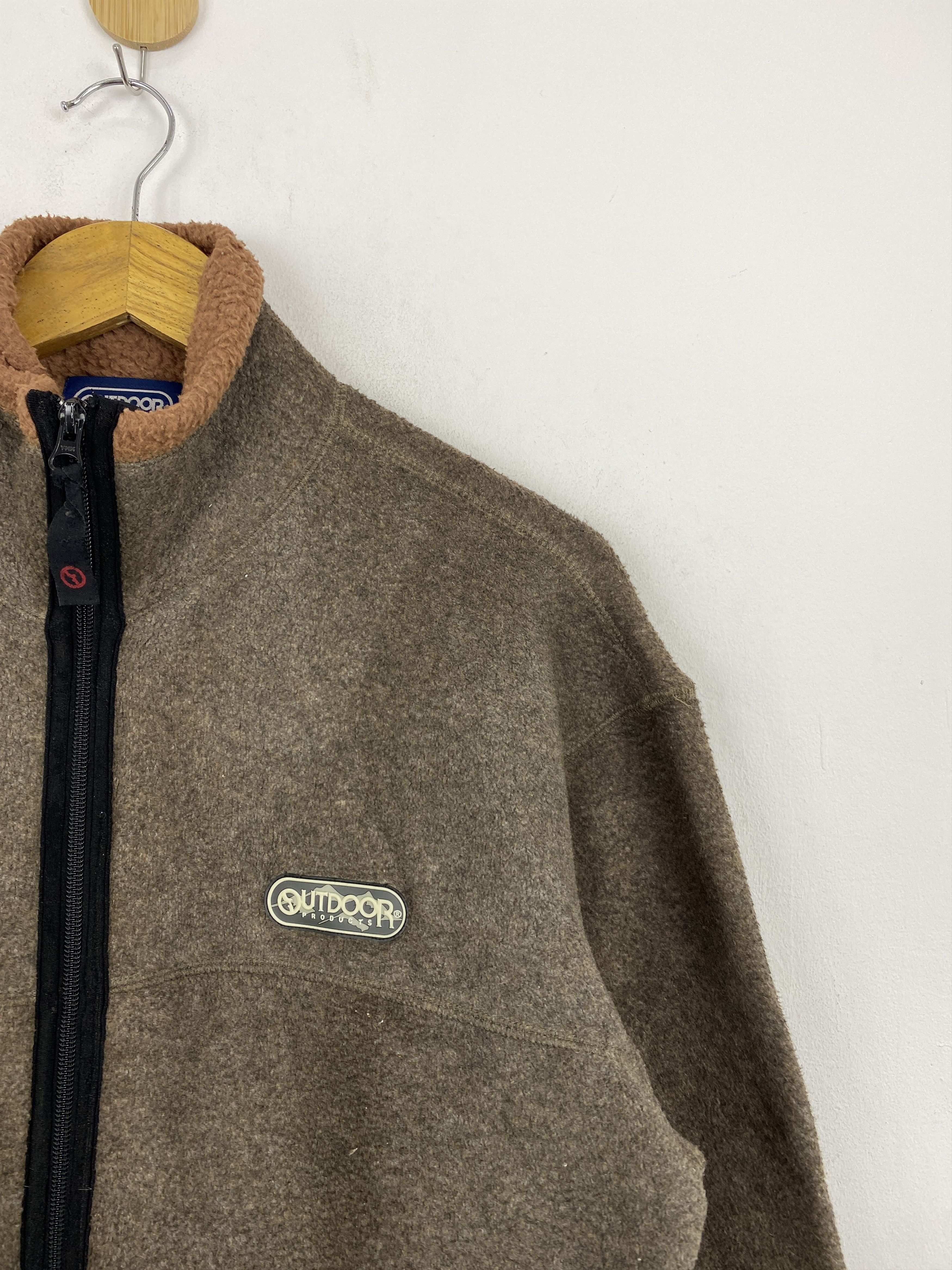 Vintage Vintage Outdoor Fleece Bomber Zipper Jacket MJ0096Z Size US M / EU 48-50 / 2 - 9 Thumbnail