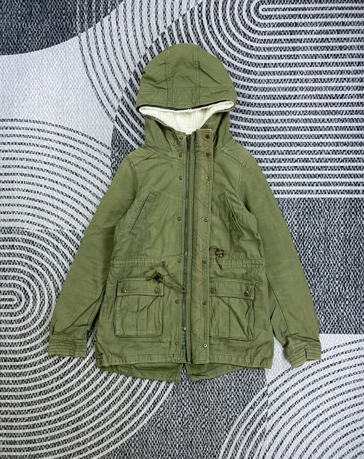 Japanese Brand Vtg XGIRL Hysteric Glamour Multipocket Hoodie Parka Jacket Size US M / EU 48-50 / 2 - 6 Thumbnail