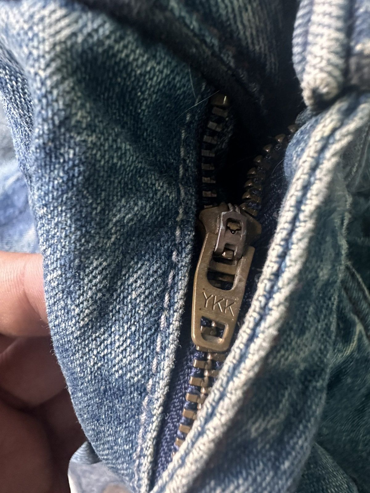 Designer × Japanese Brand Diamond Honey Distressed Double Pocket Size US 32 / EU 48 - 7 Thumbnail