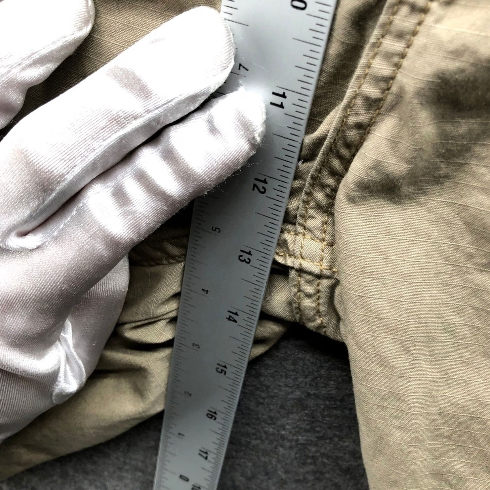 Levi's Levi's Carrier Cargo Shorts Mens 34 Ripstop Tan Beige 9.5" Outdoors Work Cargo Pocket Solid Cotton Zip Size US 34 / EU 50 - 5 Thumbnail