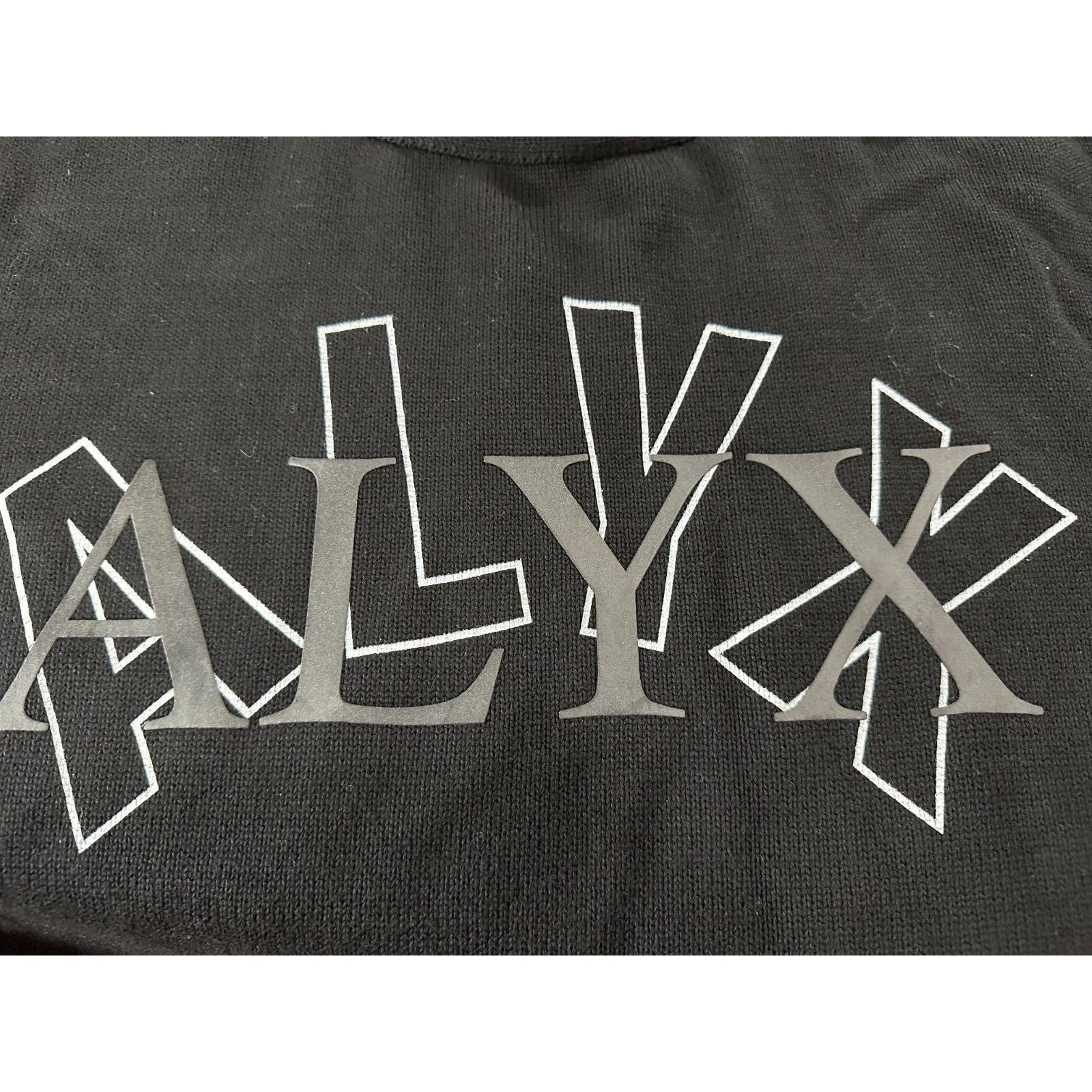 1017 ALYX 9SM 1017 ALYX 9SM Sweater Crewneck Logo Cotton COLOR Black size Size US L / EU 52-54 / 3 - 5 Thumbnail