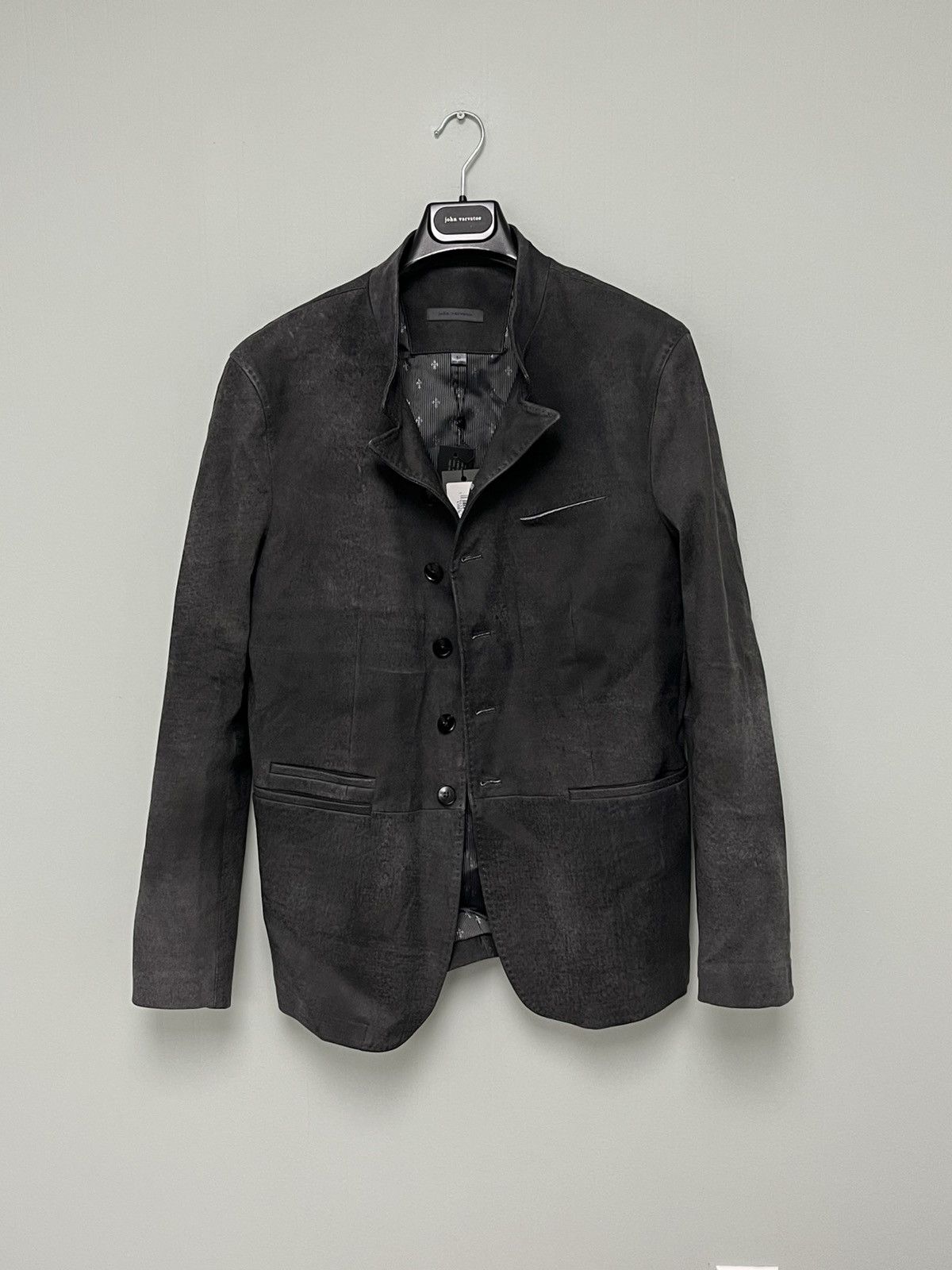 John Varvatos Varick Leather Jacket EU 50 USA 40 Size US M / EU 48-50 / 2 - 9 Thumbnail