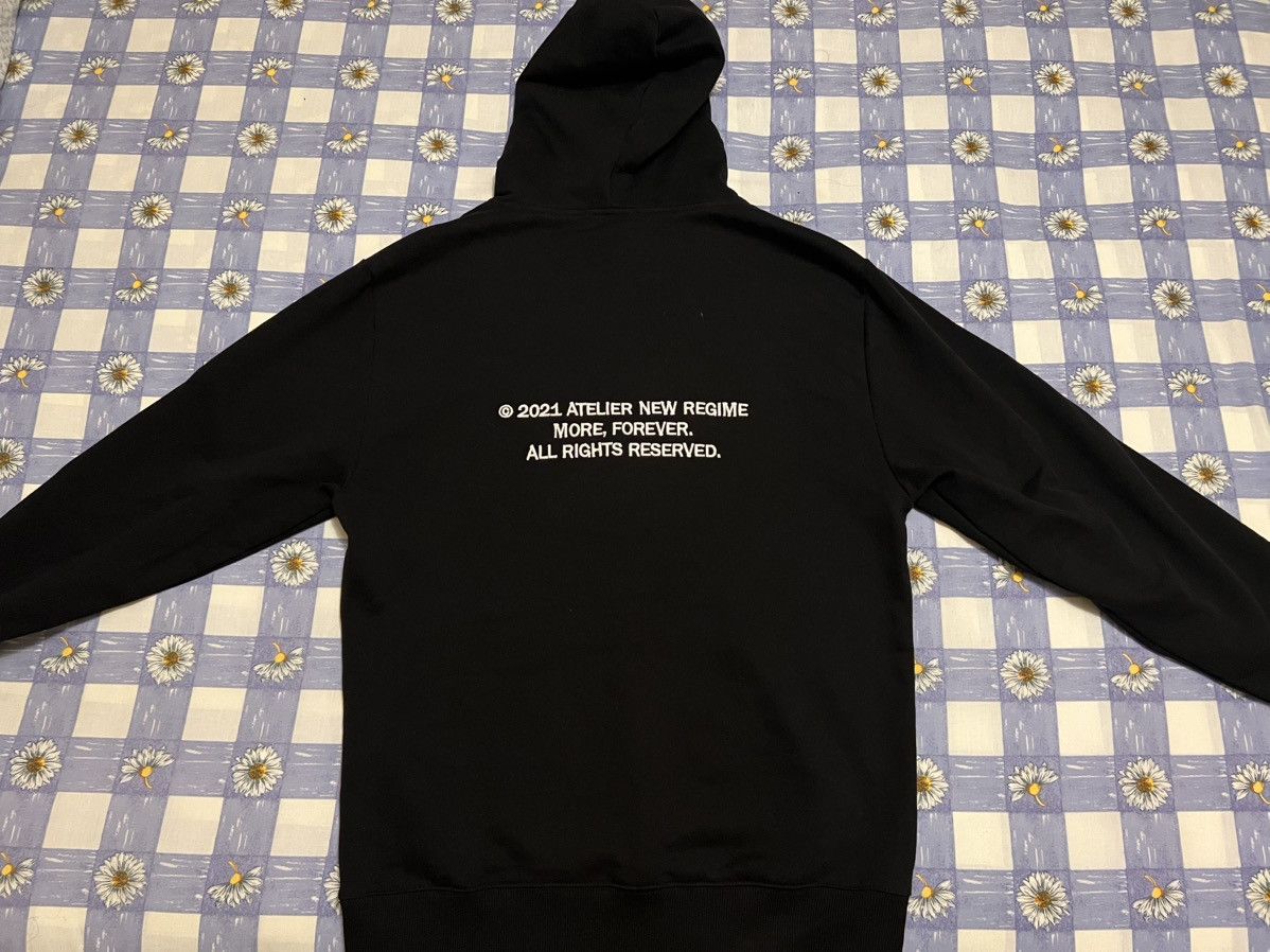 Atelier New Regime Atelier New Regime Signature Hoodie - Black Size US M / EU 48-50 / 2 - 2 Thumbnail