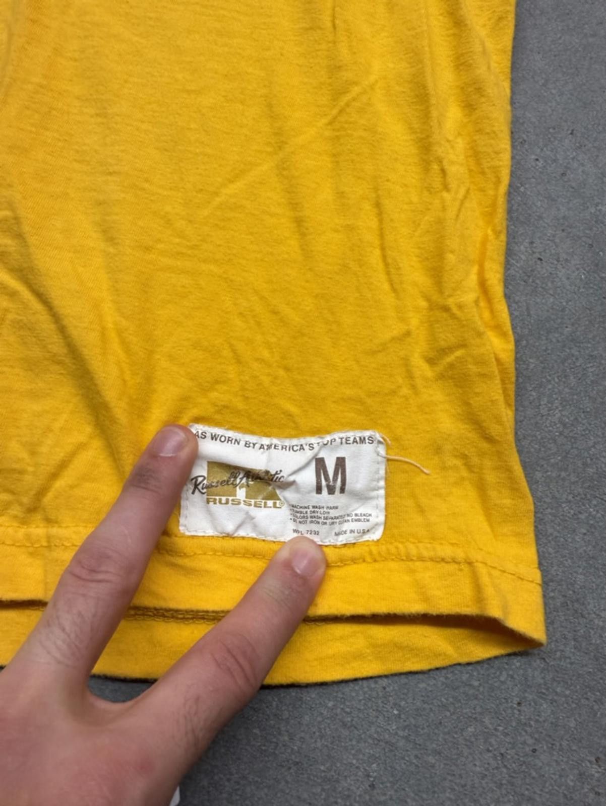 Russell Athletic Vintage 70s Russell Athletic Sigma Nu Fraternity T-shirt Size US M / EU 48-50 / 2 - 2 Thumbnail