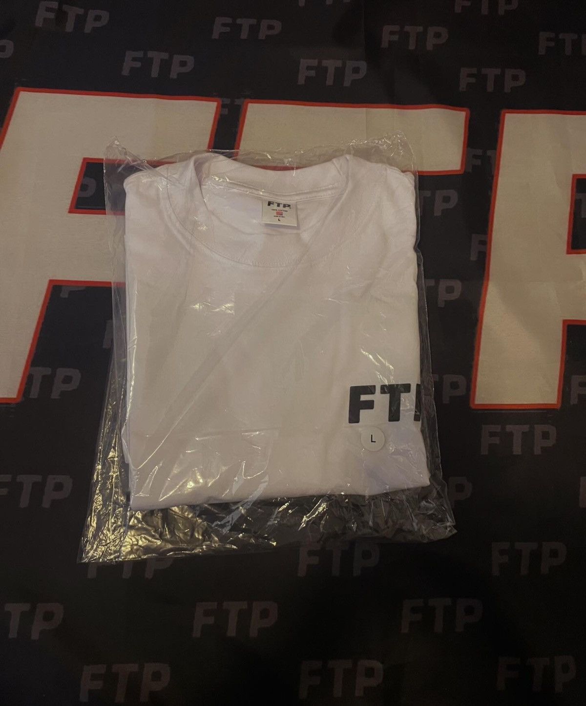 Fuck The Population FTP Flocked Logo Tee Size US L / EU 52-54 / 3 - 1 Thumbnail